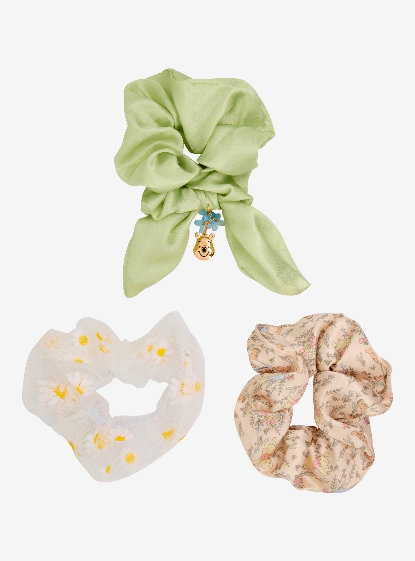 Disney Winnie the Pooh Floral Scrunchy Set &mdash; BoxLunch Exclusive, , hi-res