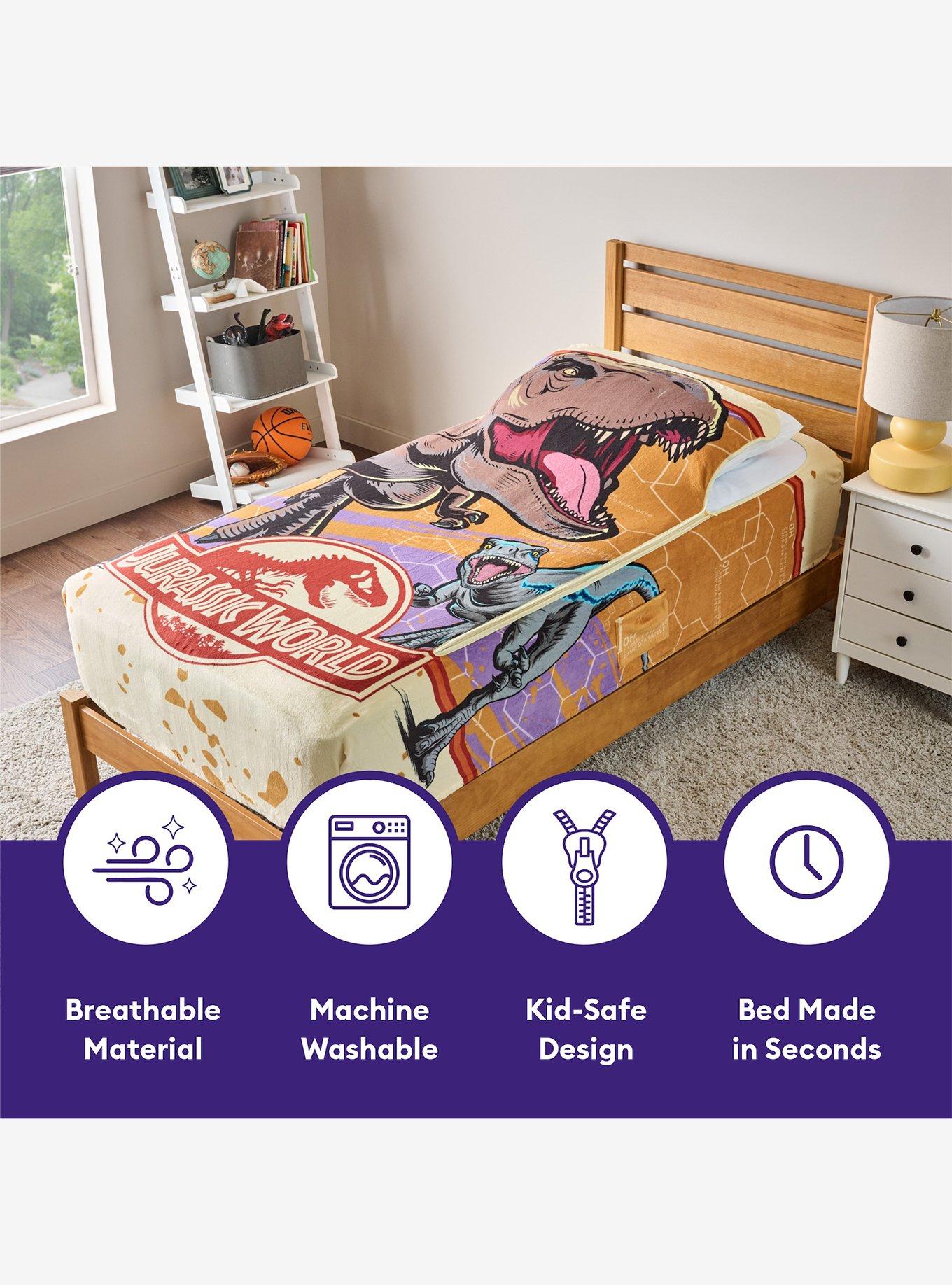 Jurassic Park ZippySack Twin Size Blanket, , alternate