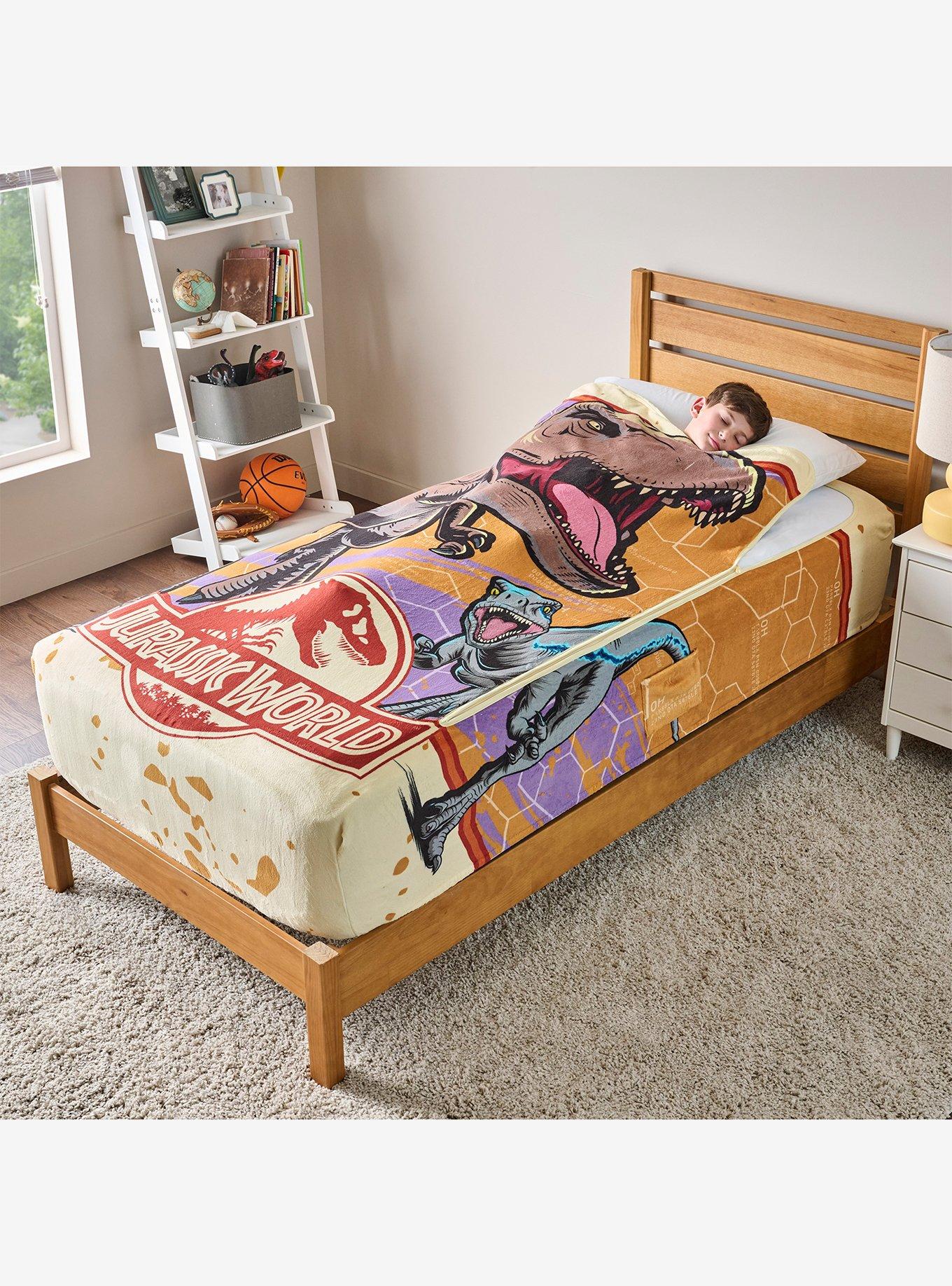 Jurassic Park ZippySack Twin Size Blanket, , alternate