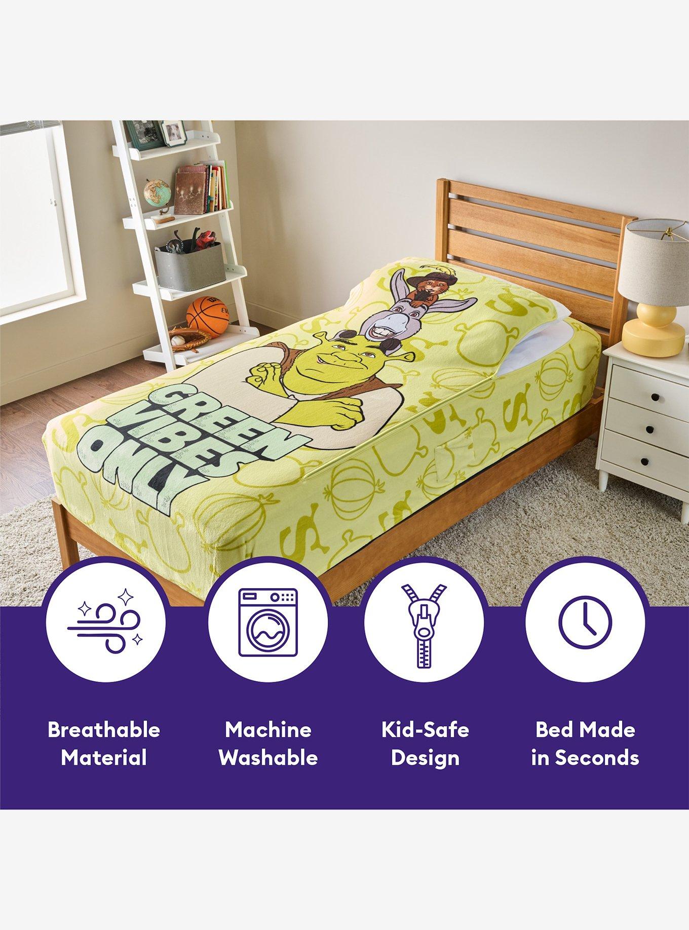 Shrek ZippySack Twin Size Blanket