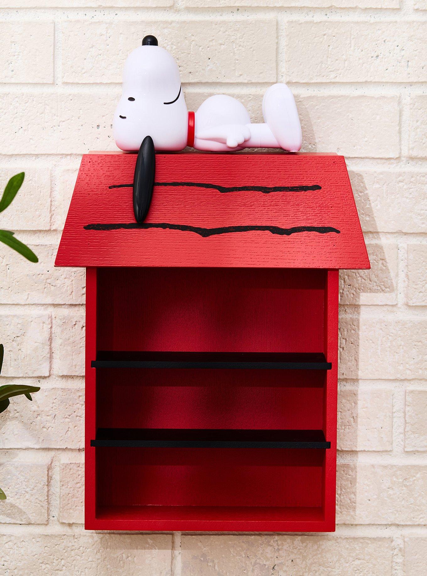 Peanuts Snoopy Doghouse Figural Wall Shelf - BoxLunch Exclusive, , hi-res