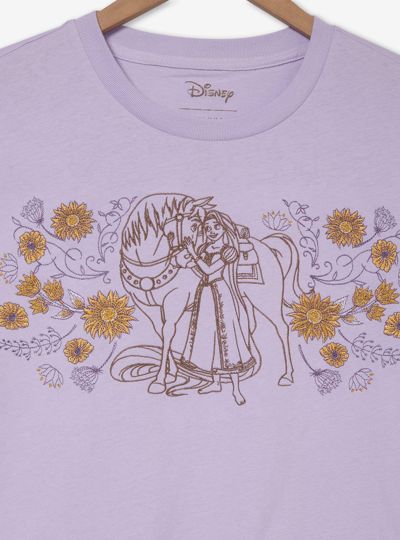 Disney Tangled Rapunzel & Maximus Women's Plus Size T-Shirt &mdash; BoxLunch Exclusive, , hi-res