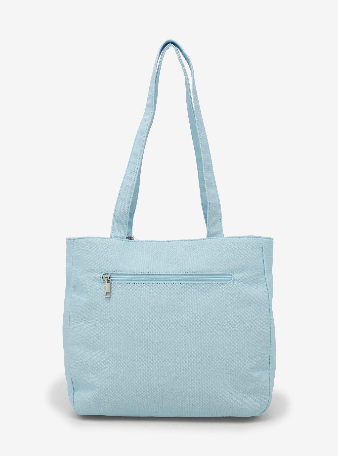 Light Blue Trinket Display Tote Bag, , alternate