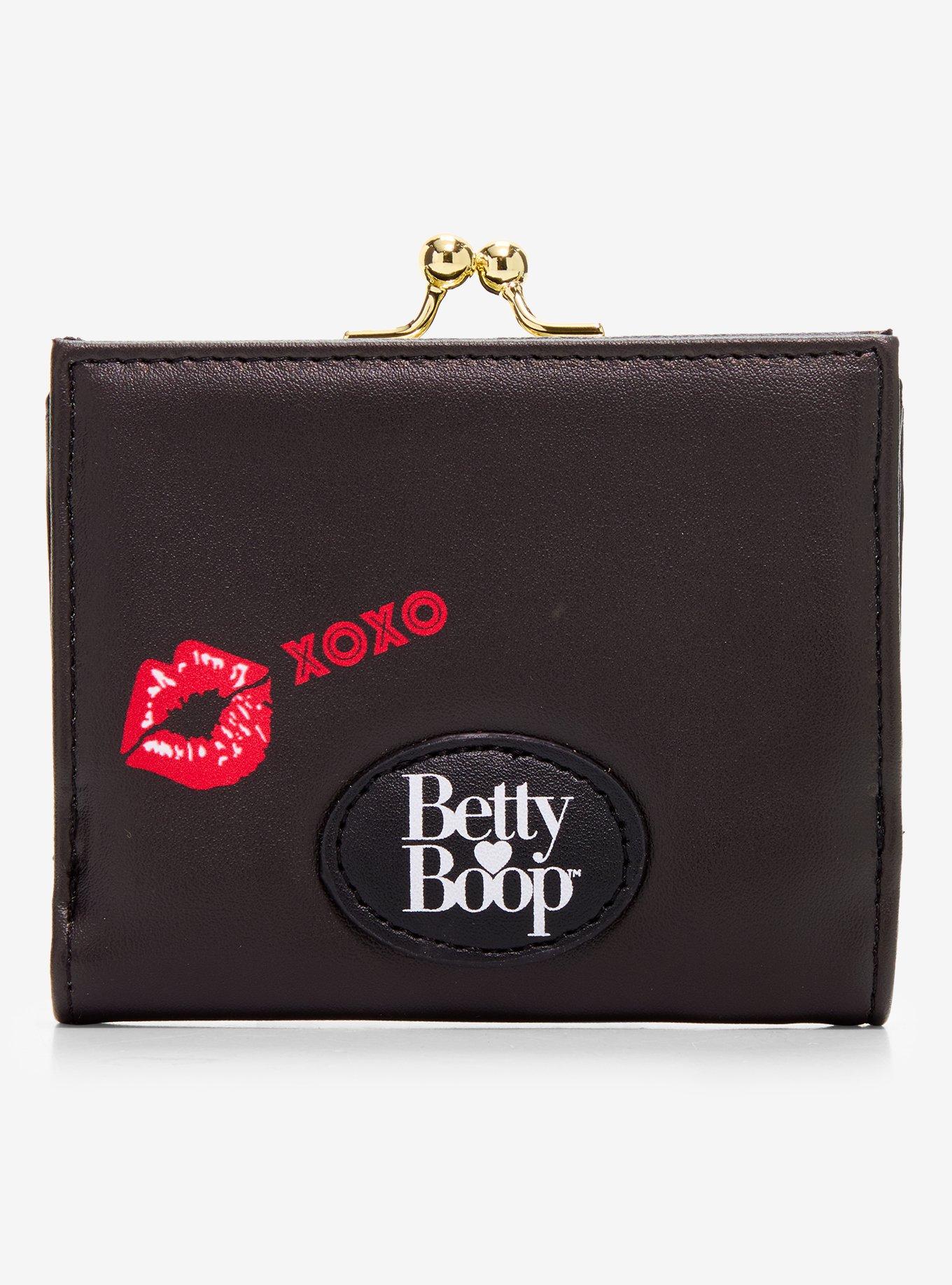 Betty Boop Bow Kisslock Wallet, , alternate