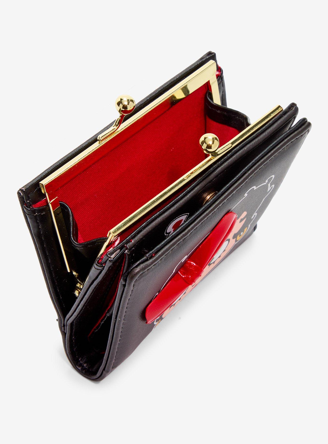 Betty Boop Bow Kisslock Wallet, , alternate