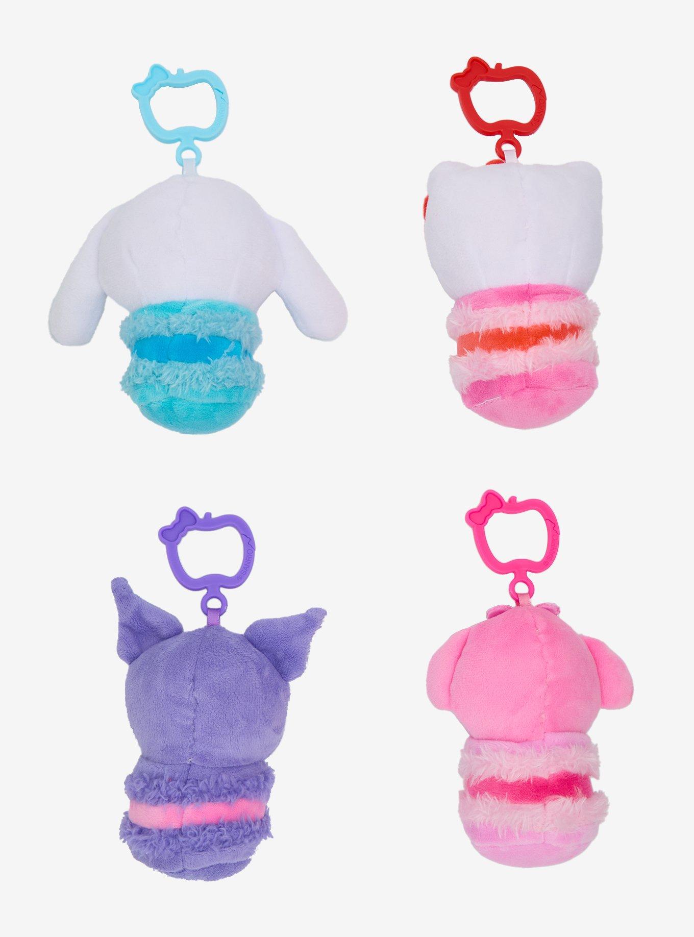 Sanrio Hello Kitty and Friends Fruit Macaron Blind Assorted Plush Bag Clip - BoxLunch Exclusive, , hi-res