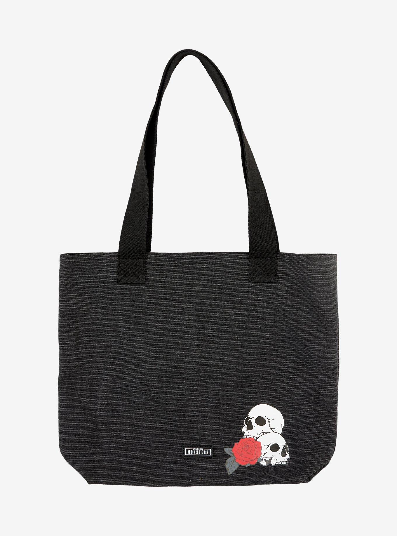 Universal Monsters Frankenstein & The Bride Of Frankenstein Tote Bag, , hi-res