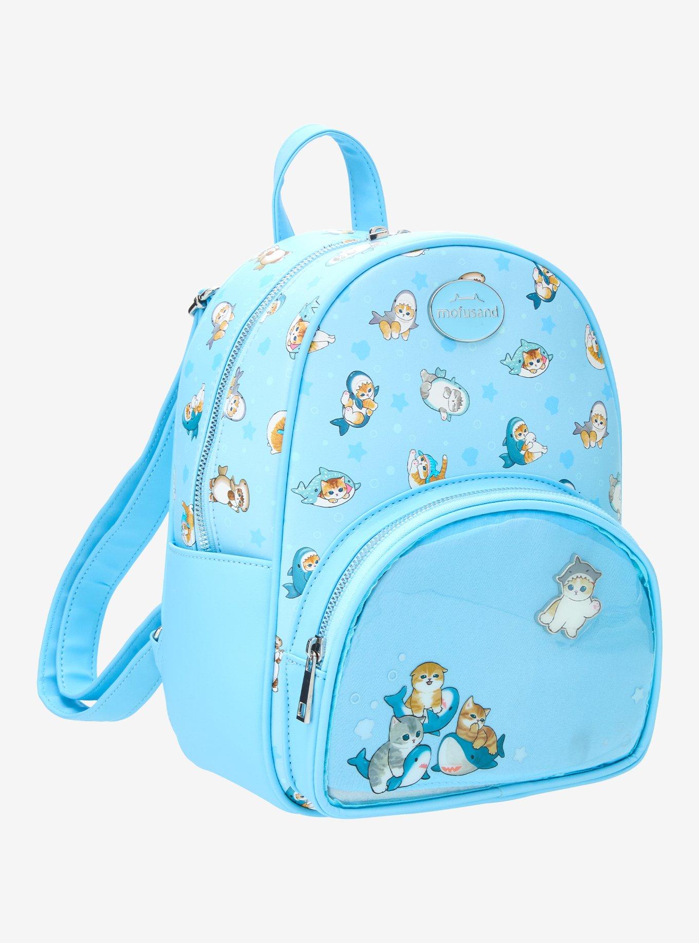 Her Universe Mofusand Sharks Pin Collector Mini Backpack, , alternate