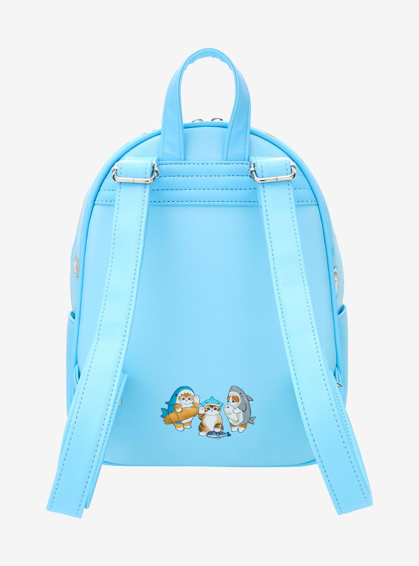 Her Universe Mofusand Sharks Pin Collector Mini Backpack, , alternate