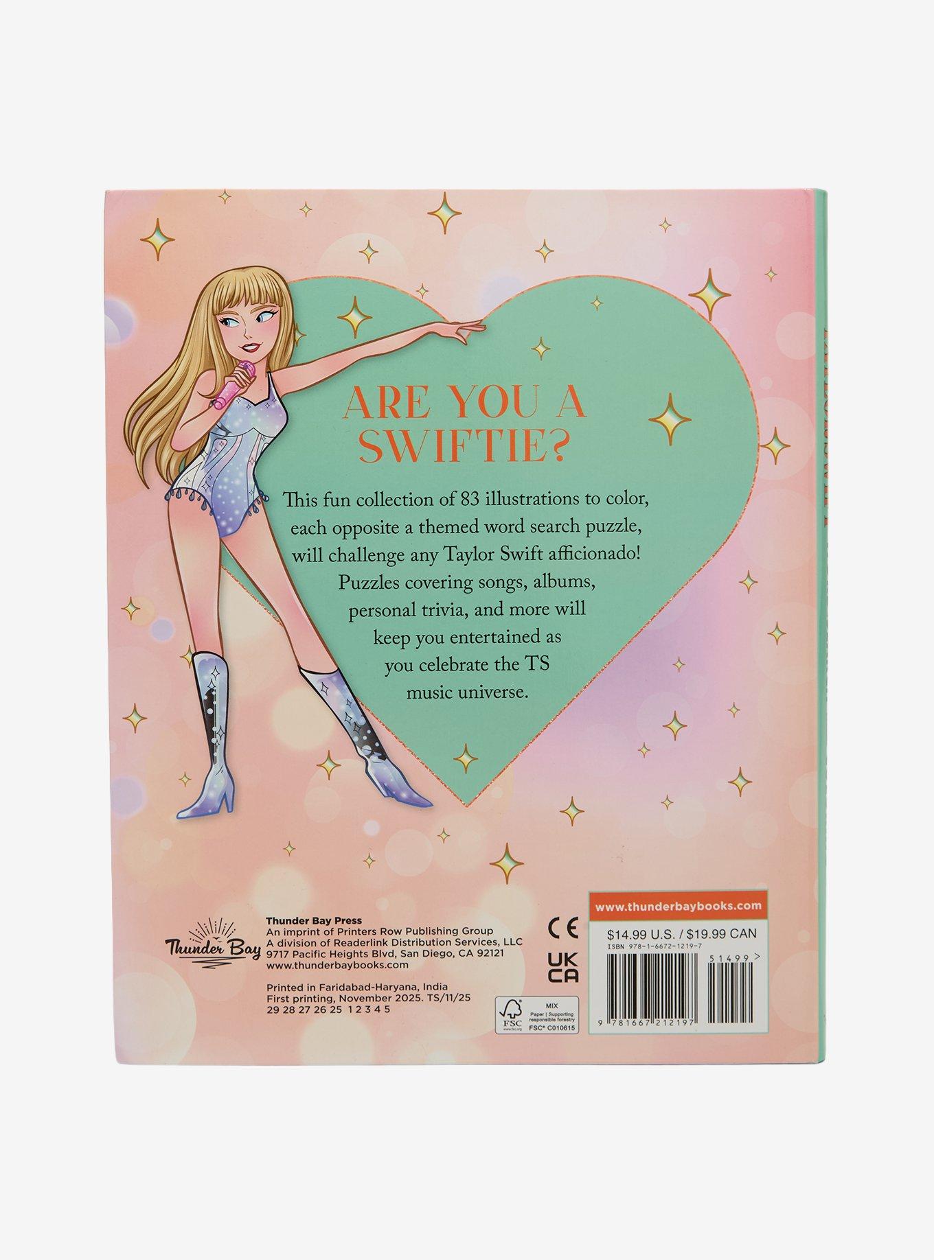 Taylor Swift Word Search & Coloring Book, , hi-res