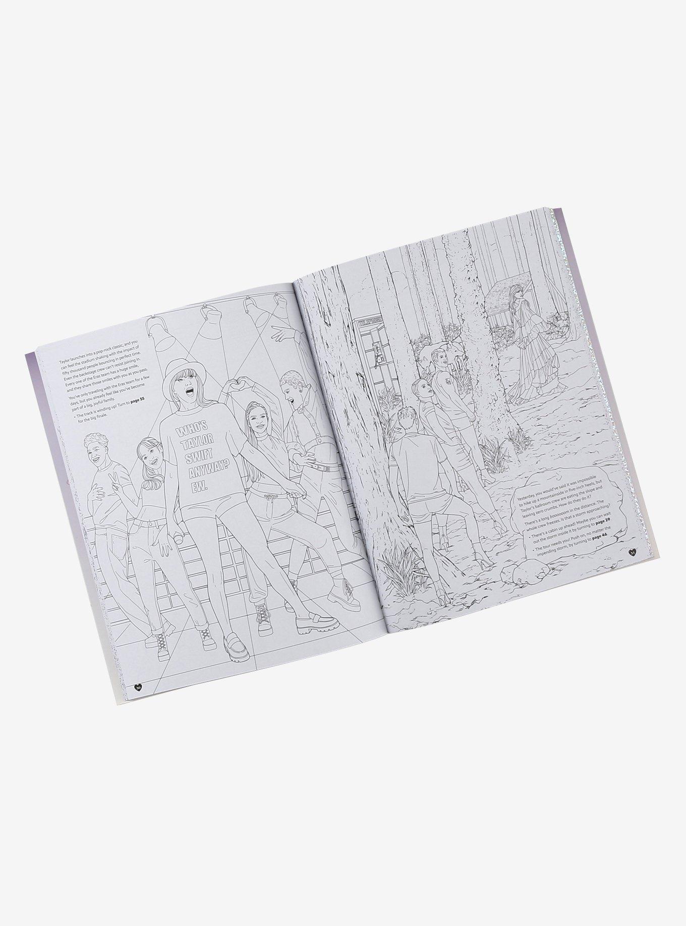 Taylor Swift In Every Era Coloring Book, , hi-res