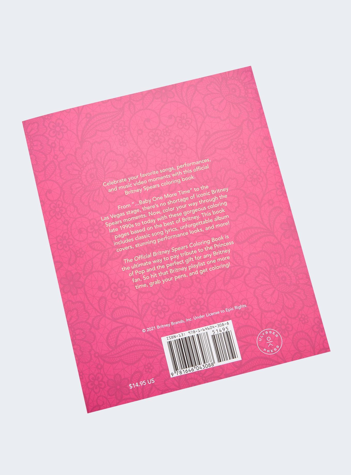 Britney Spears Official Coloring Book, , alternate