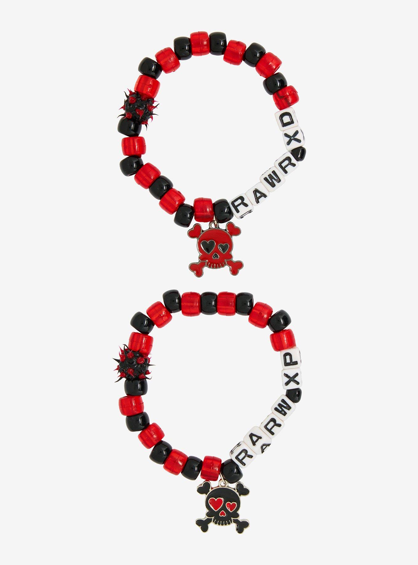 Rawr Skull & Crossbones Best Friend Bracelet Set, , hi-res