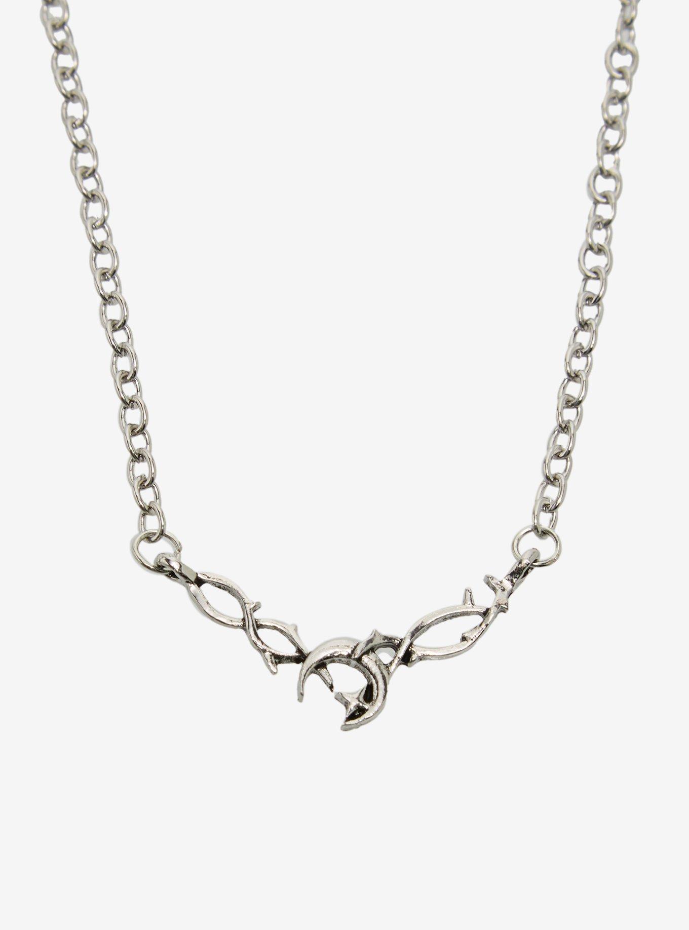 Thorn & Fable Moon & Starburst Choker, , alternate