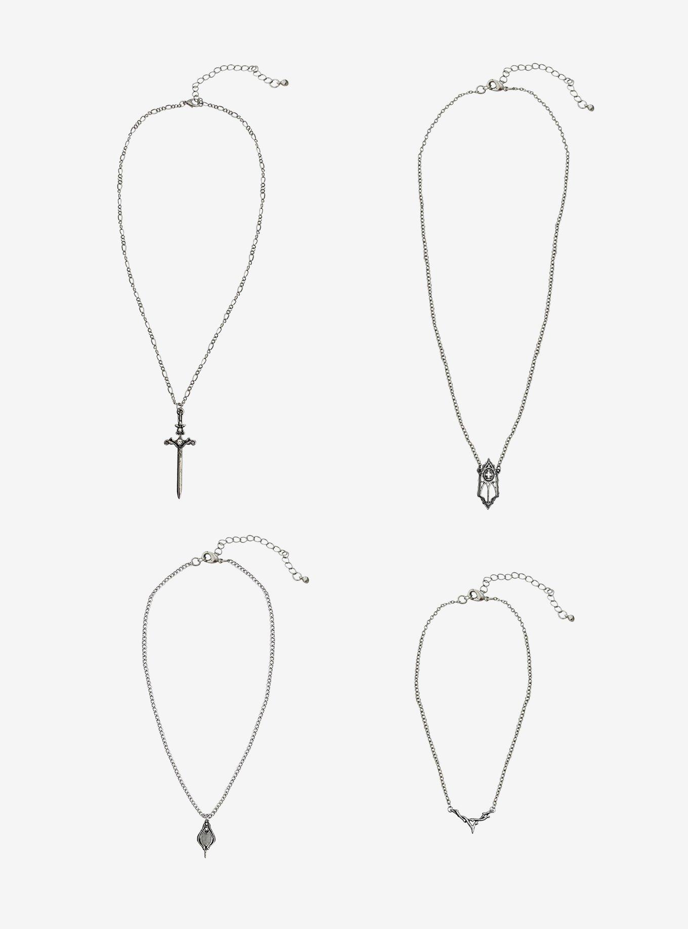 Thorn & Fable Castlecore Necklace Set, , hi-res