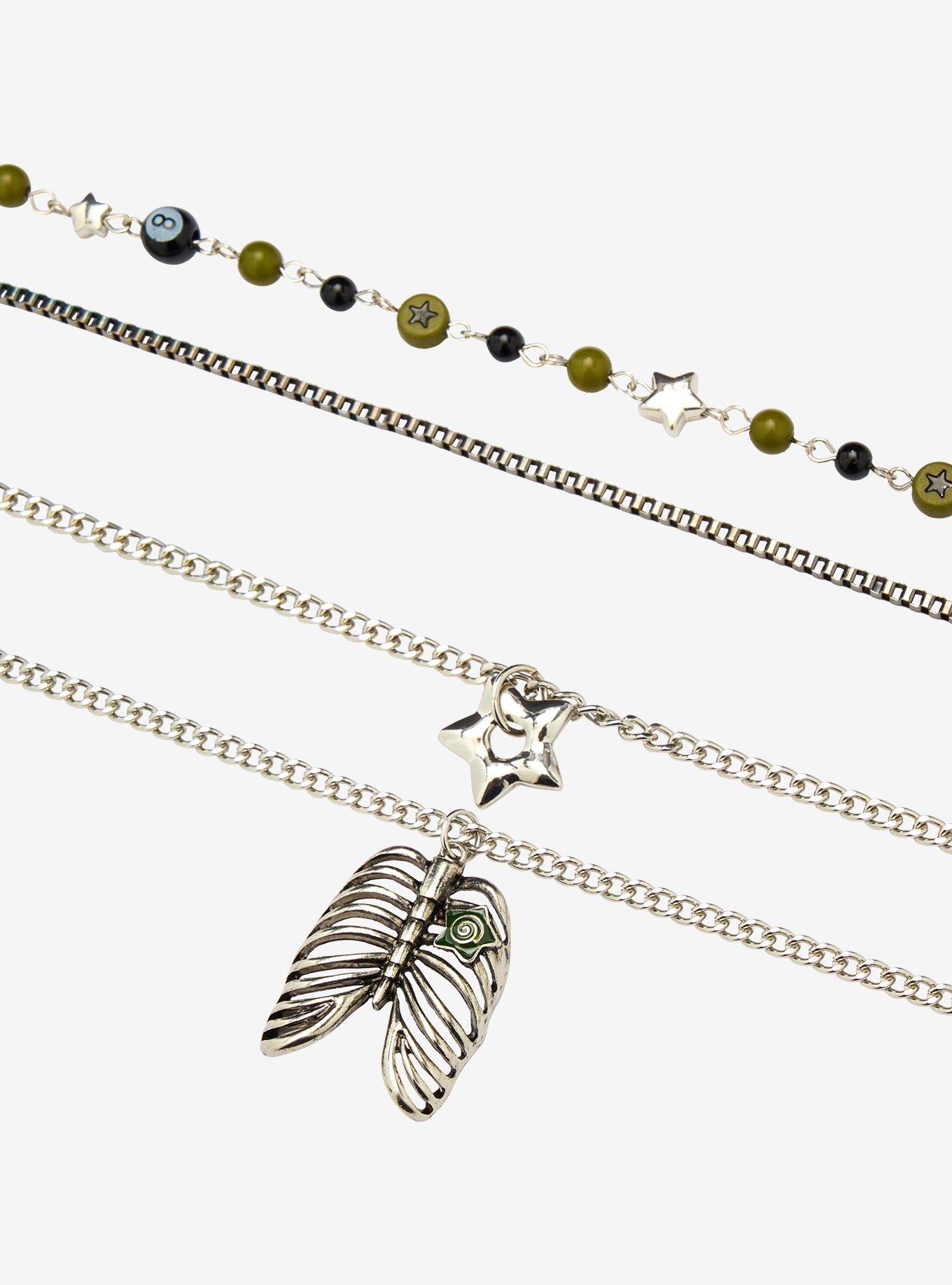 Rib Cage Star Necklace Set, , alternate