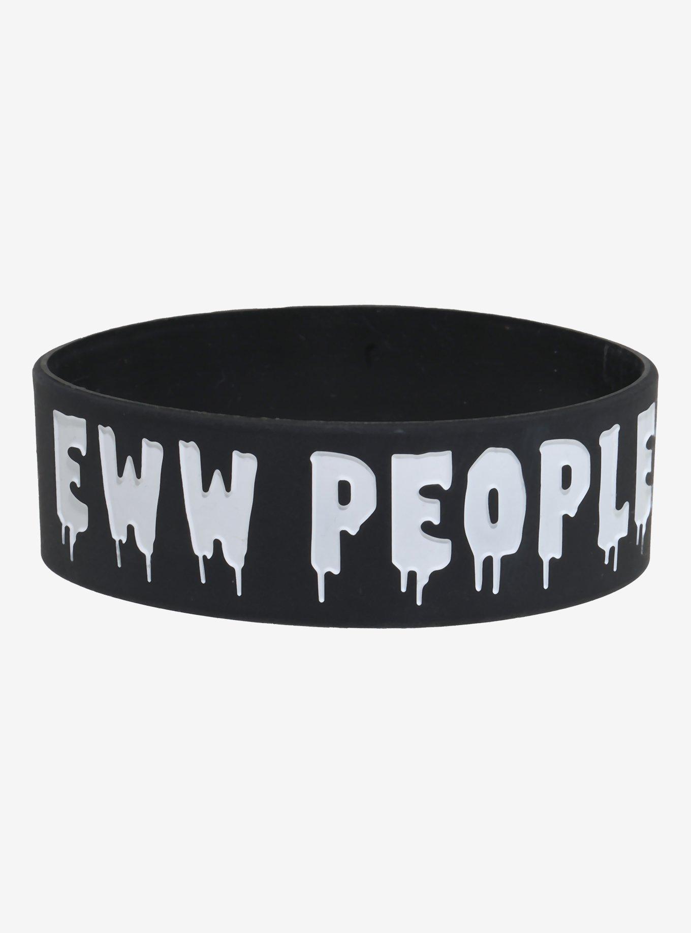 Eww People Rubber Bracelet, , hi-res