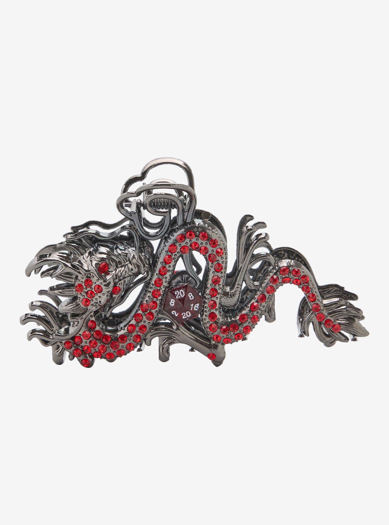 Dragon Dice Claw Hair Clip, , hi-res