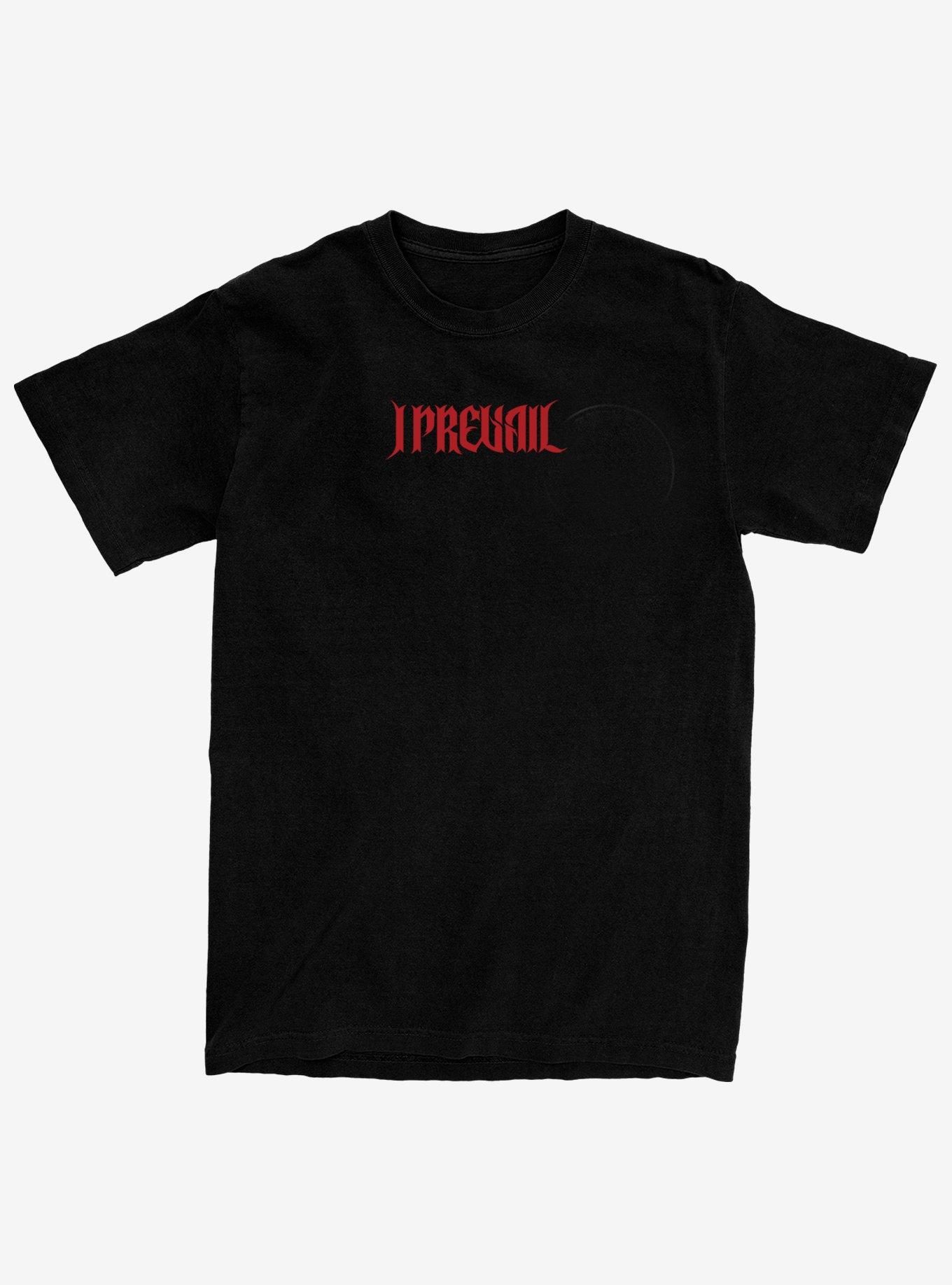 I Prevail Violent Nature Barbed Flower T-Shirt, , hi-res