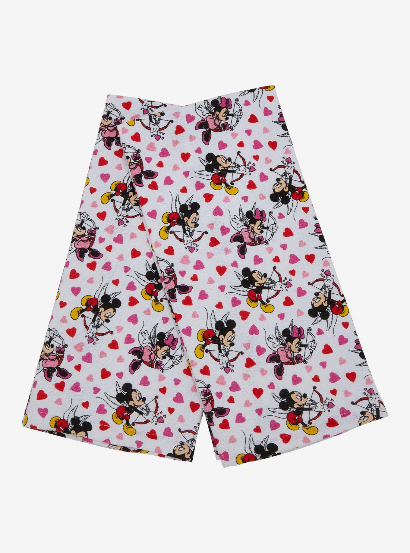 Disney Mickey & Minnie Heart Towel Set, , hi-res