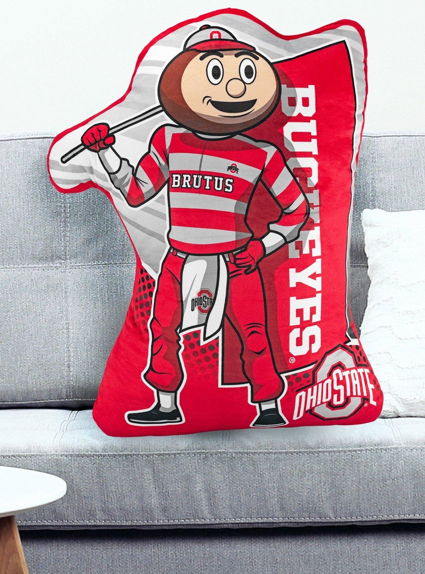 Ohio State Buckeys Brutus 24" Poster Plush Bleacher Creatures, , alternate