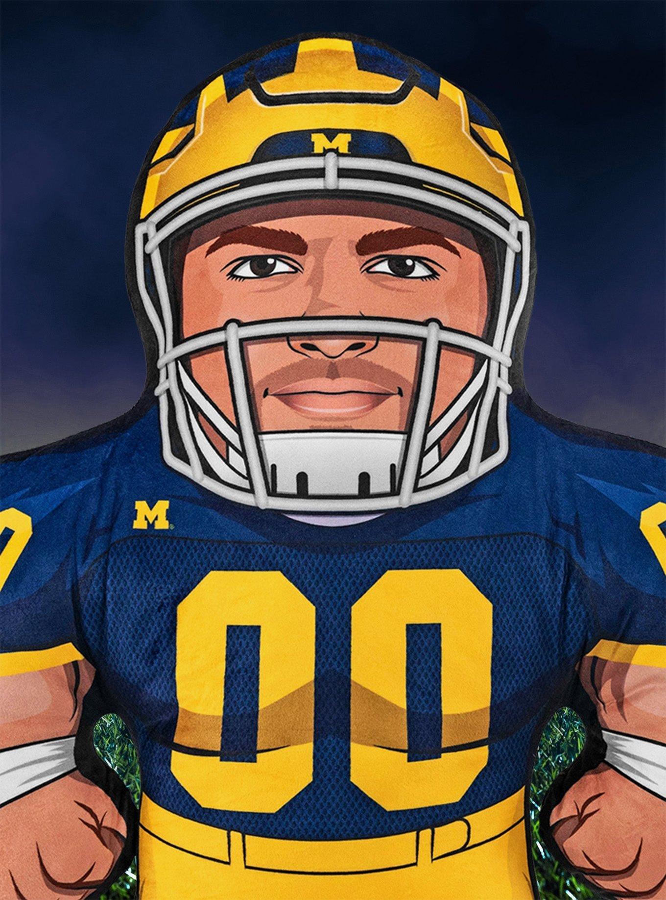 University of Michigan 24" Football Player Bleacher Buddy Bleacher Creatures, , alternate