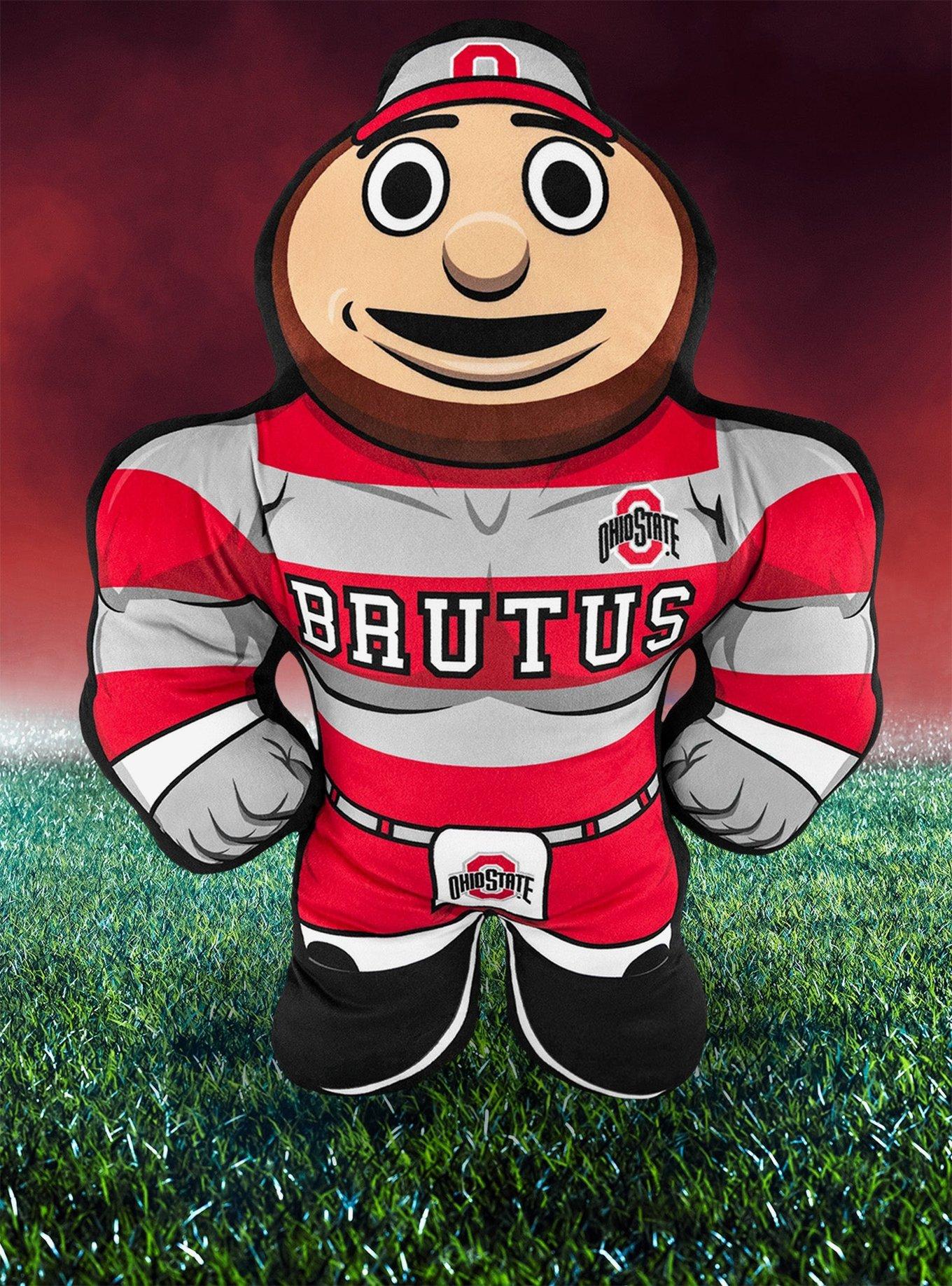 Ohio State Brutus The Buckeye 24" Mascot Bleacher Buddy Bleacher Creatures, , alternate