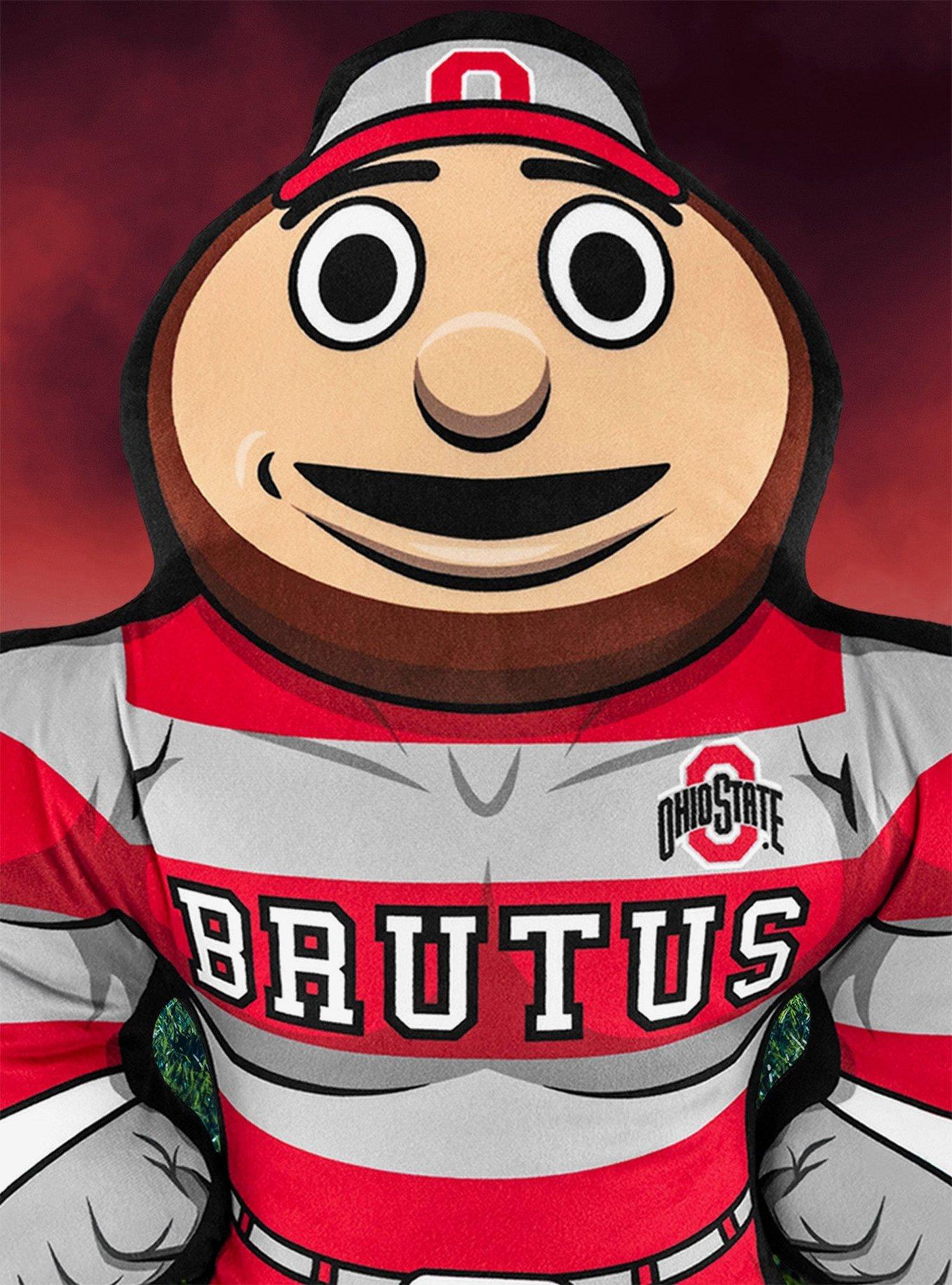 Ohio State Brutus The Buckeye 24" Mascot Bleacher Buddy Bleacher Creatures, , alternate
