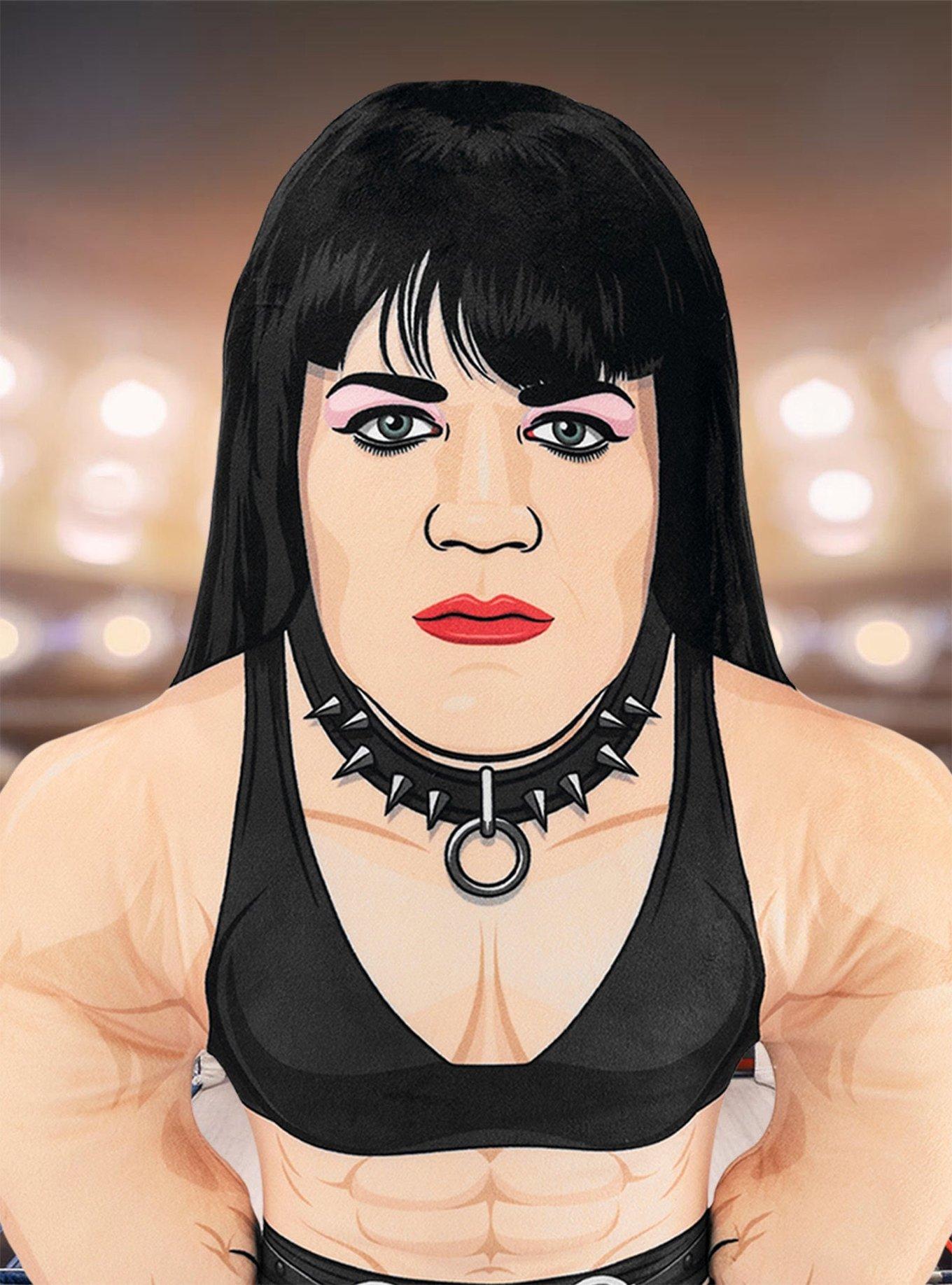WWE Chyna 24" Bleacher Buddy Bleacher Creatures
