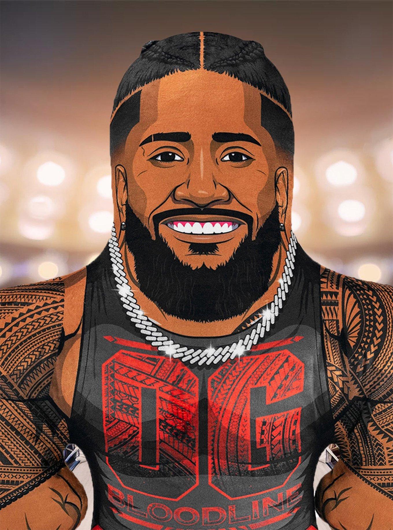 WWE Jimmy Uso 24" Bleacher Buddy Bleacher Creatures, , alternate