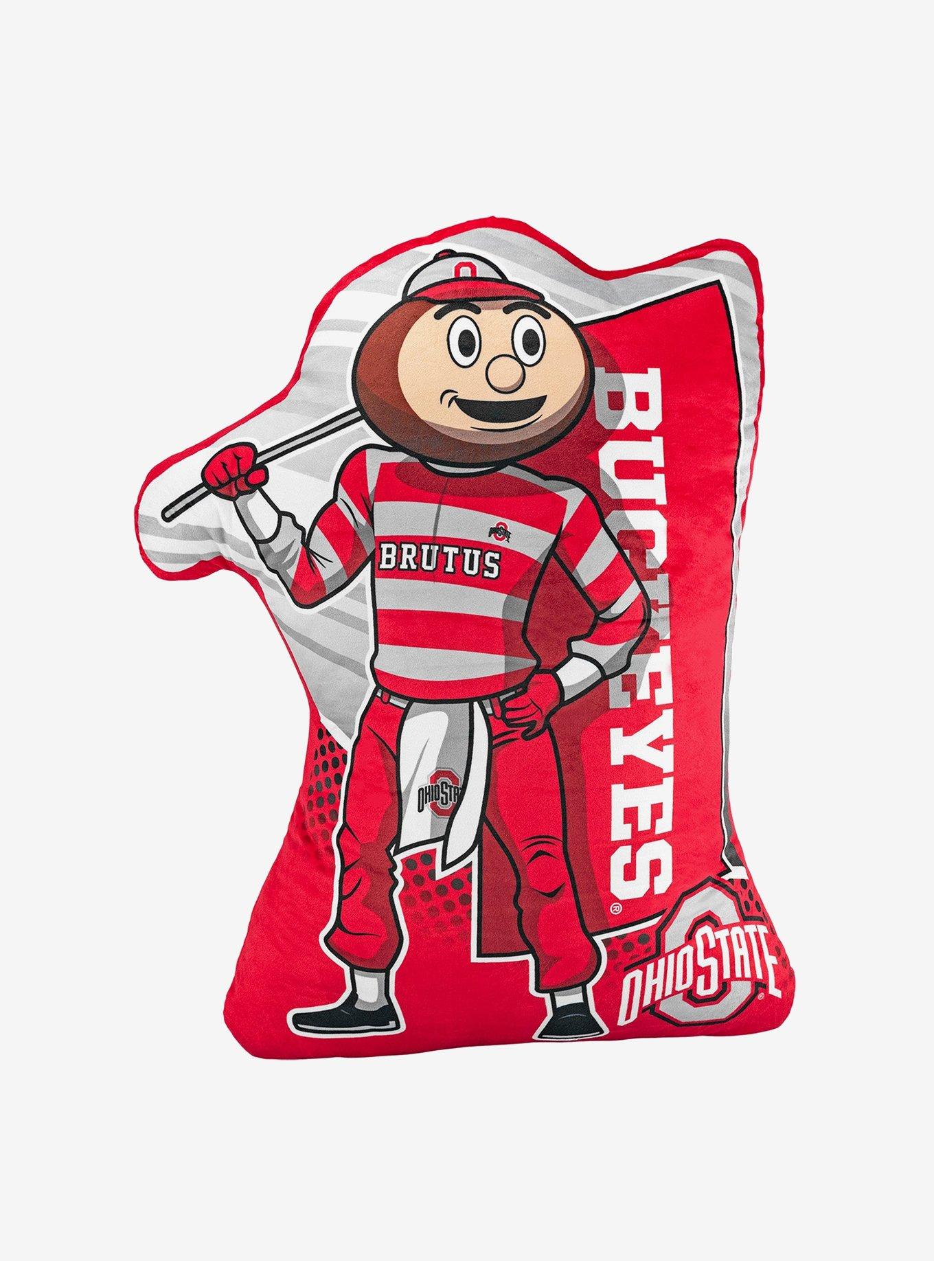 Ohio State Buckeys Brutus 24" Poster Plush Bleacher Creatures, , hi-res