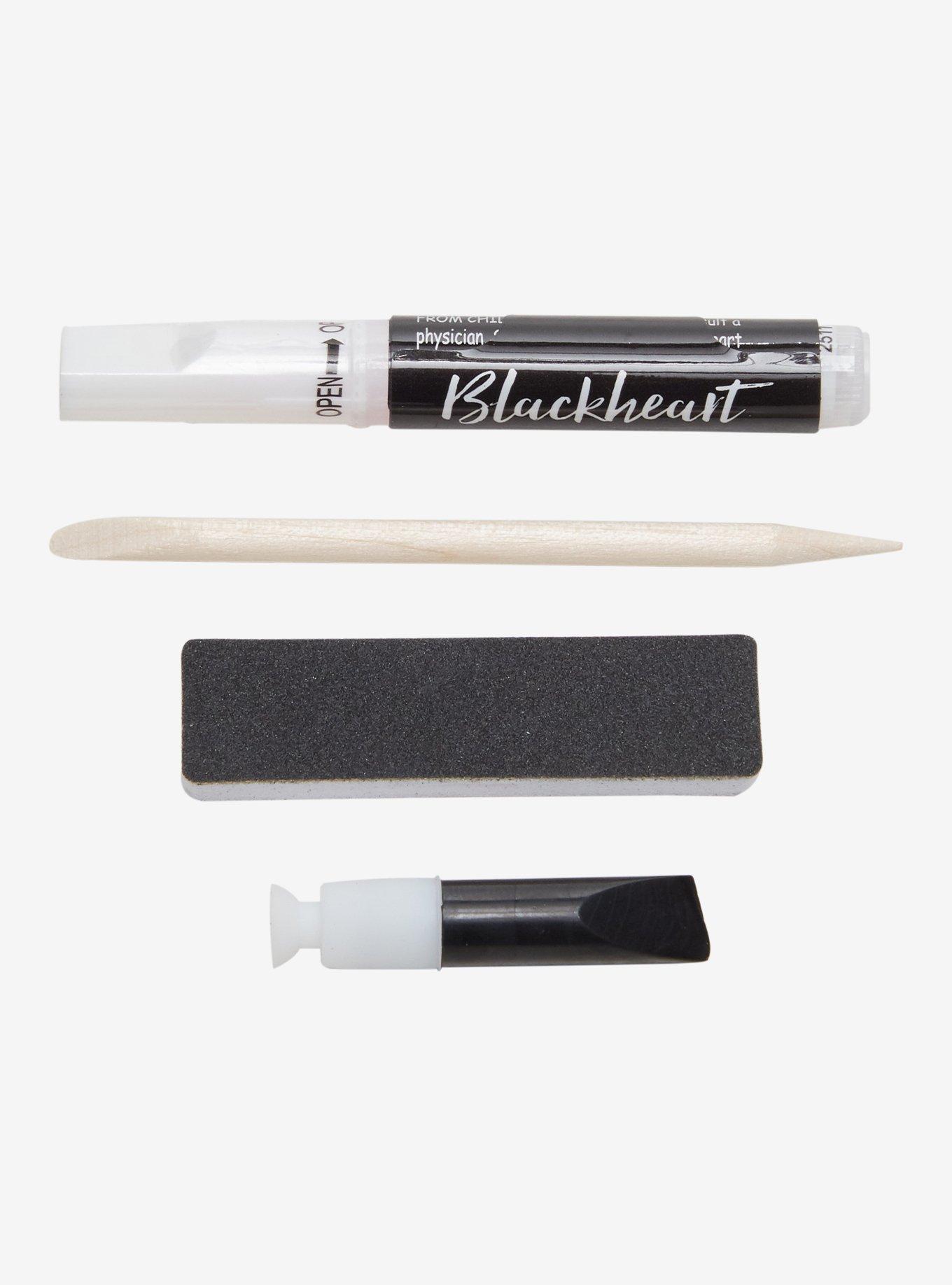 Blackheart Silver Celestial Press-On Nail Set, , alternate