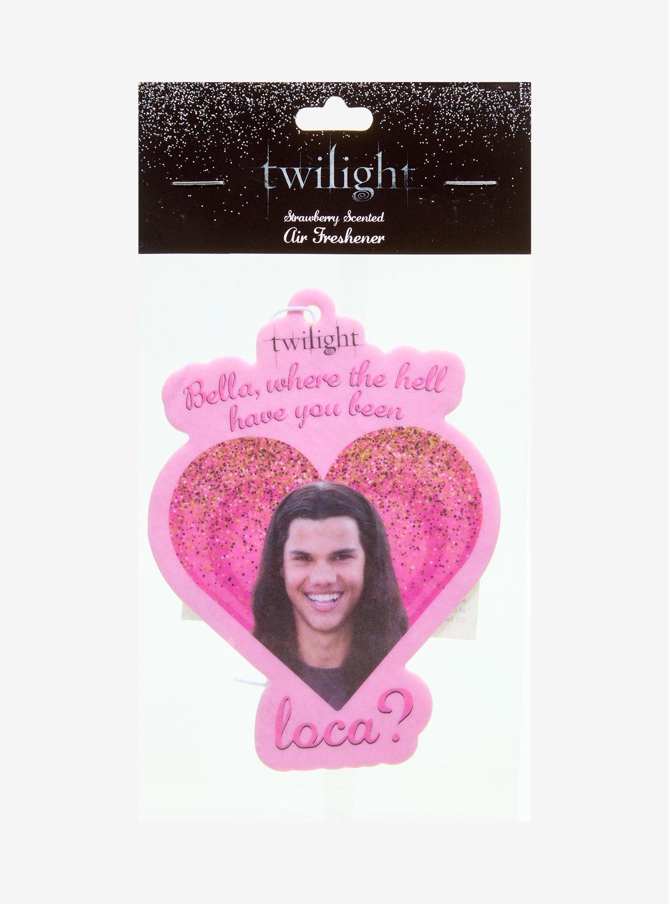 Twilight Jacob Loca Quote Strawberry Scented Air Freshener &mdash; BoxLunch Exclusive, , hi-res