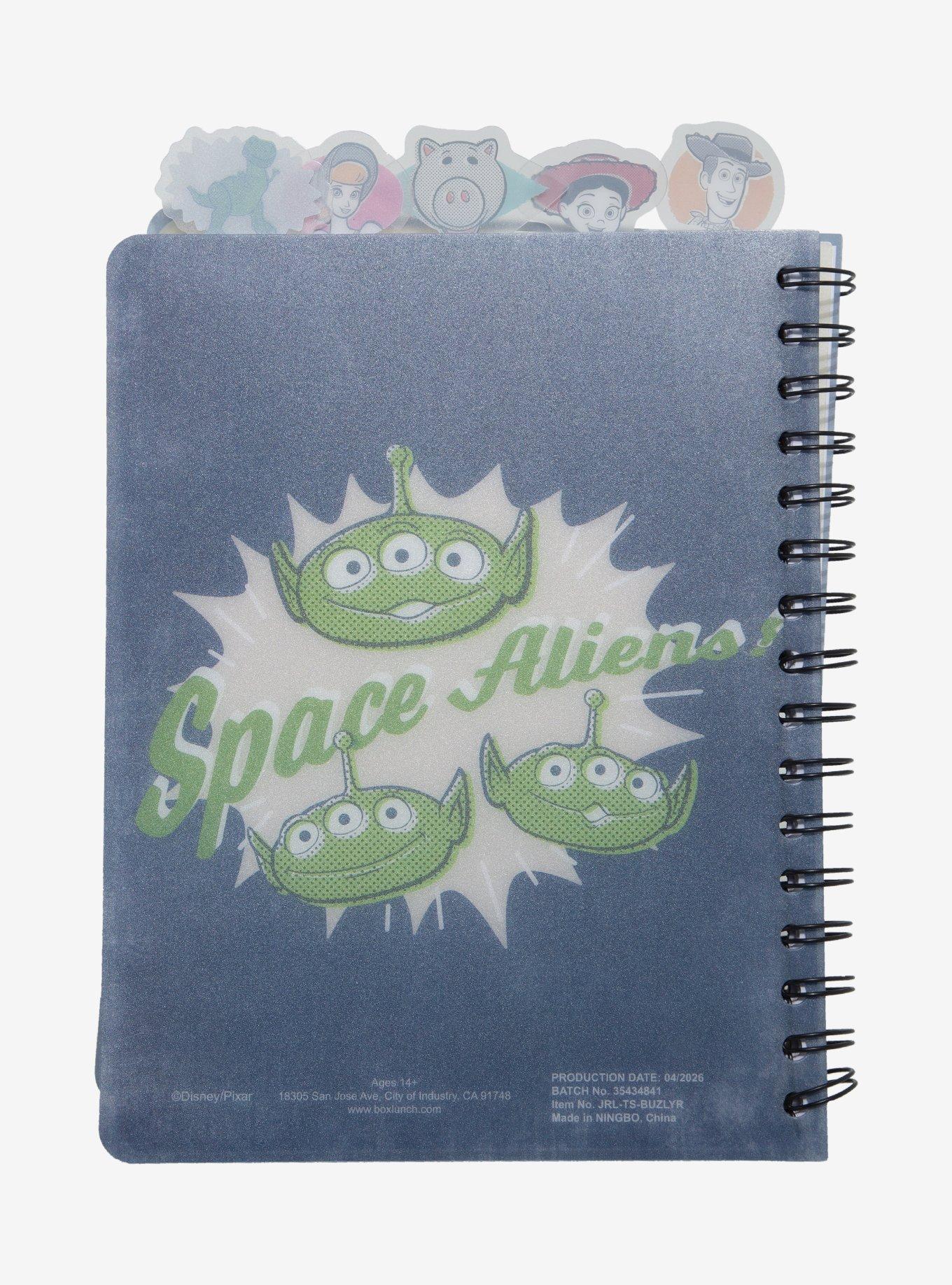 Disney Pixar Toy Story Buzz Lightyear Figural Tab Notebook &mdash; BoxLunch Exclusive, , alternate