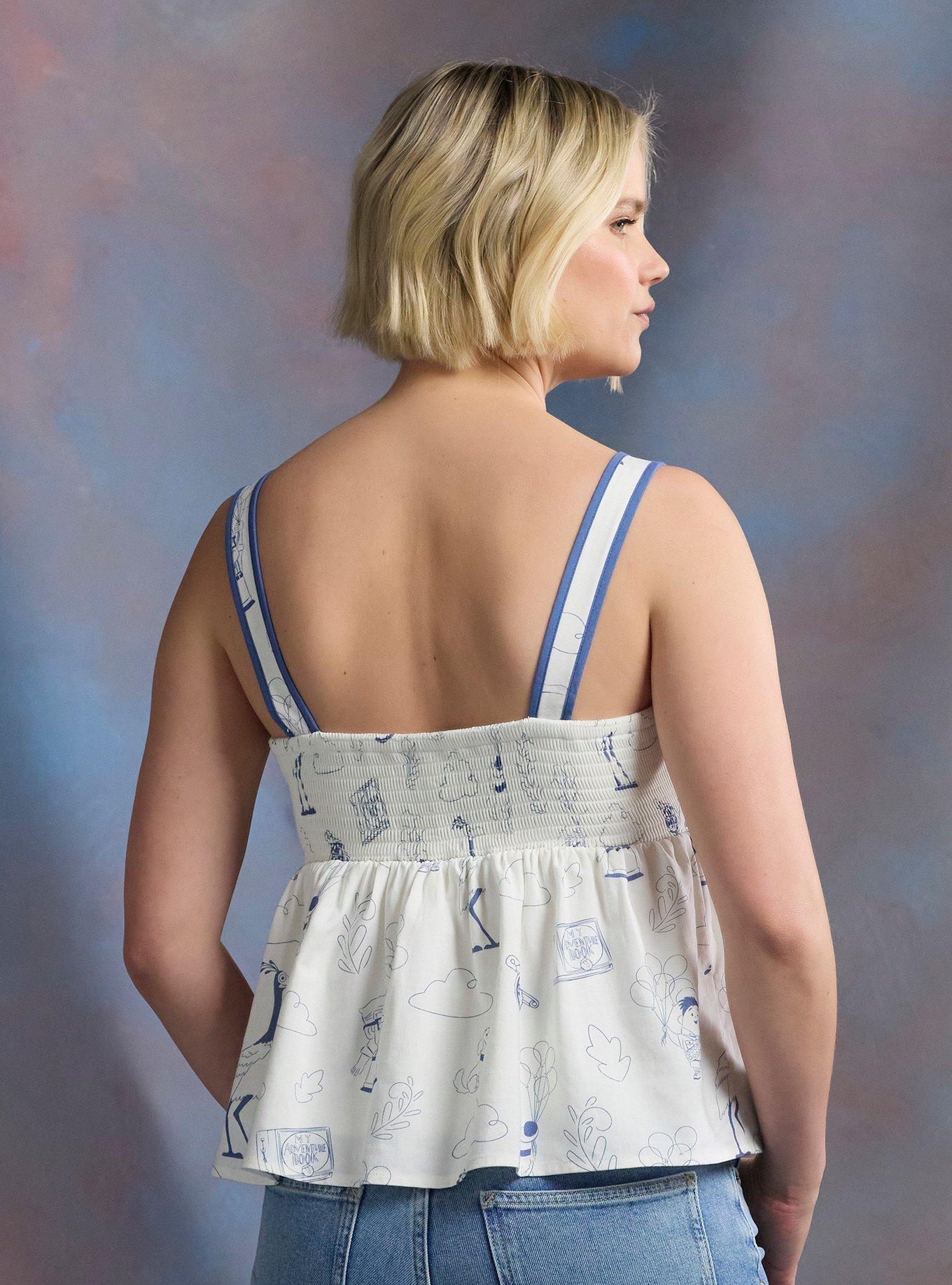 Her Universe Disney Pixar Up Peplum Tank Top Her Universe Exclusive, MULTI, alternate