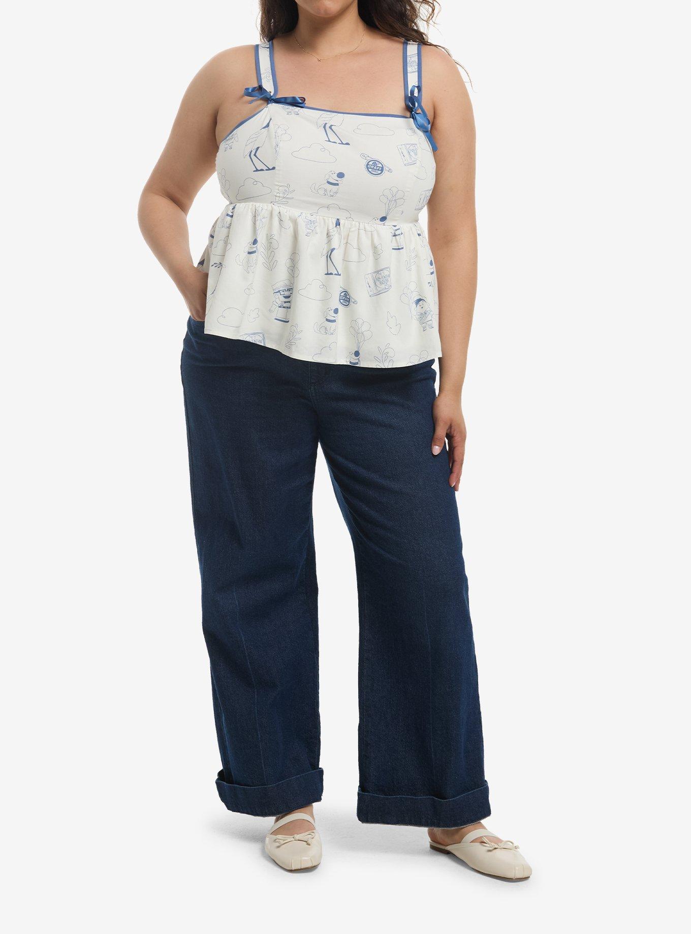 Her Universe Disney Pixar Up Peplum Tank Top Plus Size Her Universe Exclusive, , hi-res