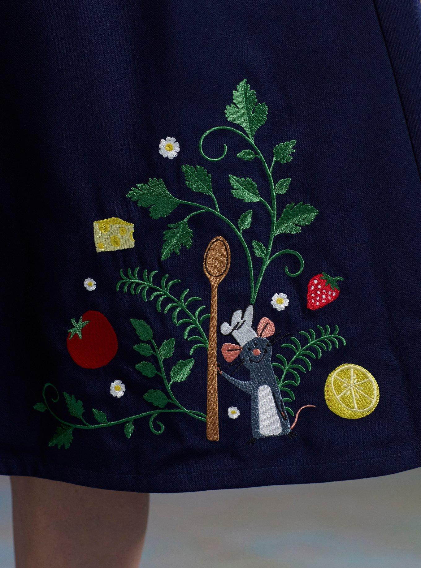 Her Universe Disney Pixar Ratatouille Pinafore Dress Her Universe Exclusive, MULTI, alternate