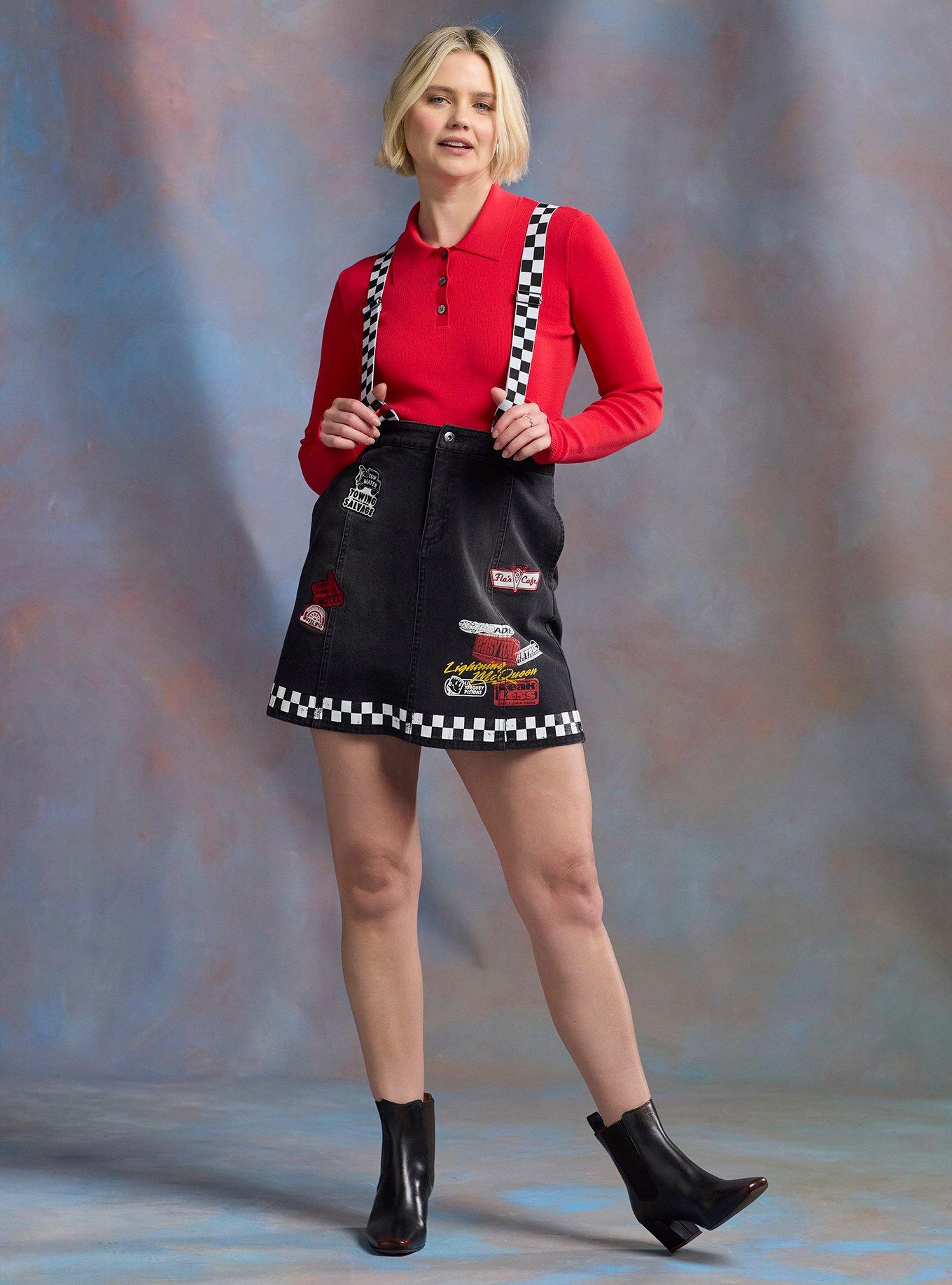 Her Universe Disney Pixar Cars Suspender Skirt Her Universe Exclusive, , hi-res