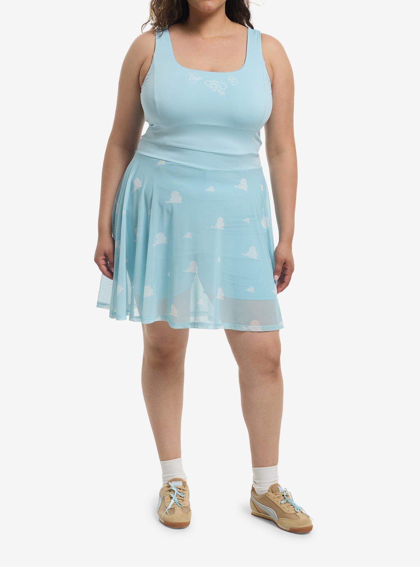Her Universe Disney Pixar Toy Story Clouds Athletic Dress Plus Size Her Universe Exclusive, , hi-res