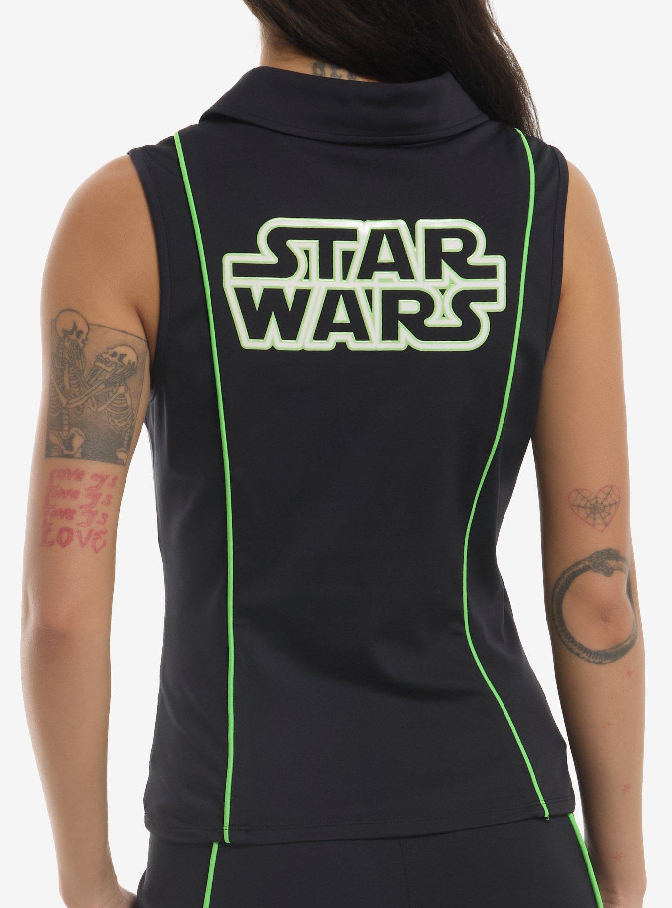 Her Universe Star Wars Quarter Zip Athletic Tank Top Her Universe Exclusive, , hi-res