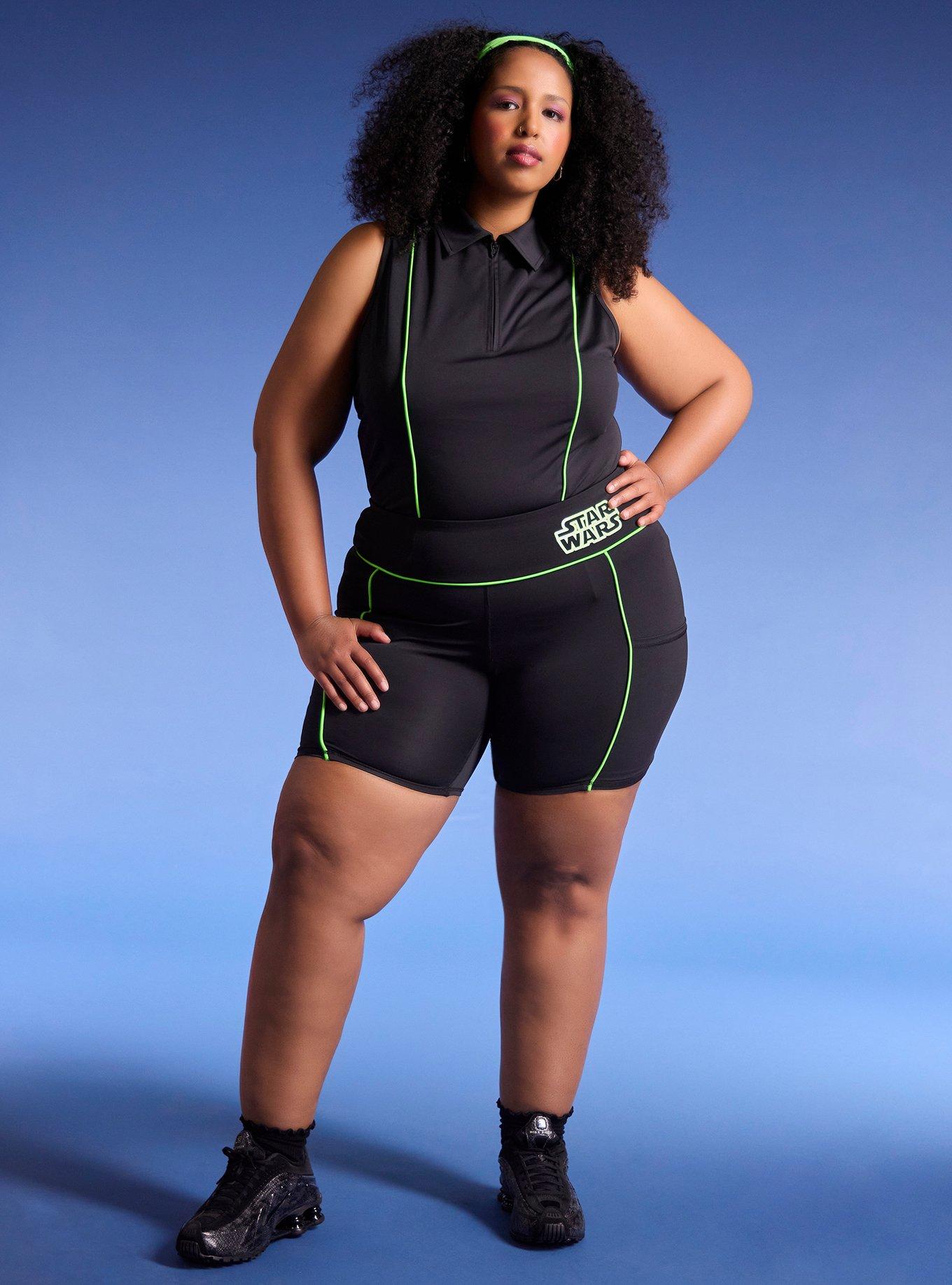 Her Universe Star Wars Bike Shorts Plus Size Her Universe Exclusive, , hi-res