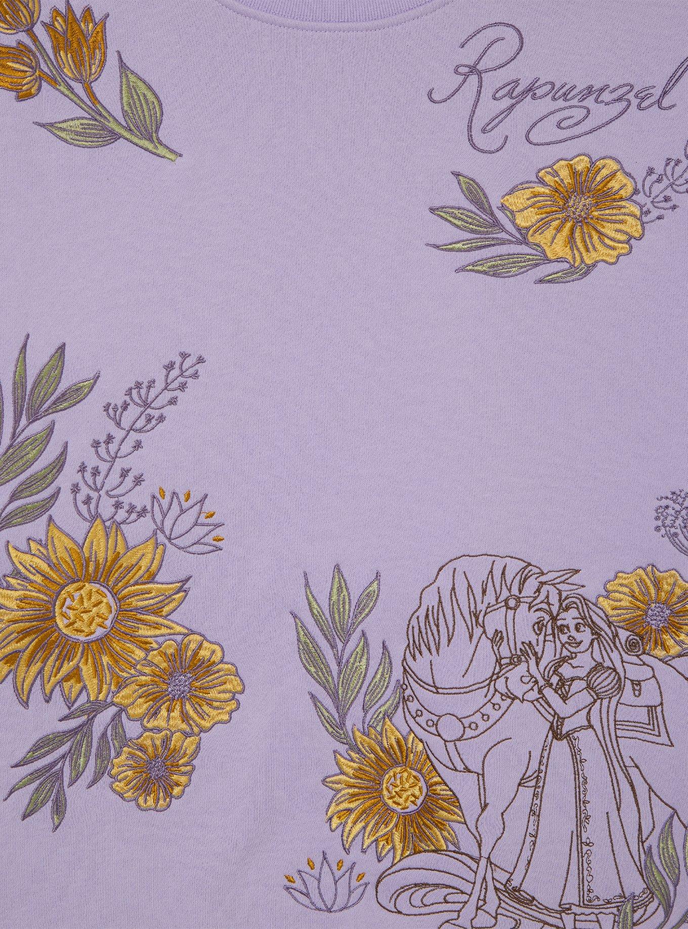 Disney Tangled Rapunzel & Maximus Women's Crewneck &mdash; BoxLunch Exclusive, , hi-res