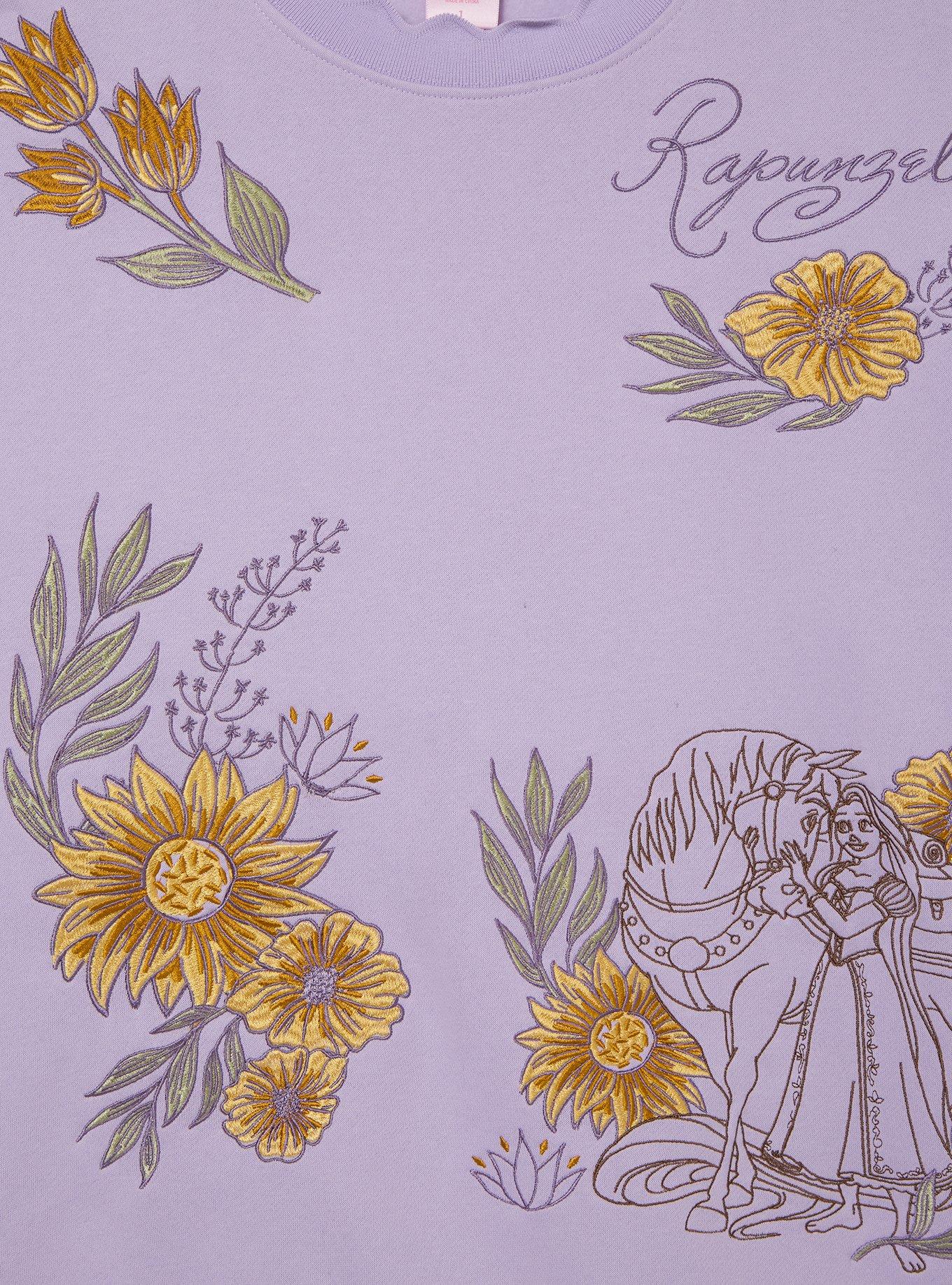 Disney Tangled Rapunzel & Maximus Women's Plus Size Crewneck &mdash; BoxLunch Exclusive, , hi-res