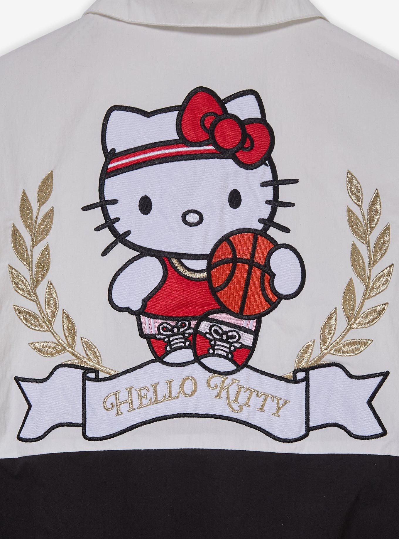 Sanrio Hello Kitty Icons Cropped Windbreaker — BoxLunch Exclusive