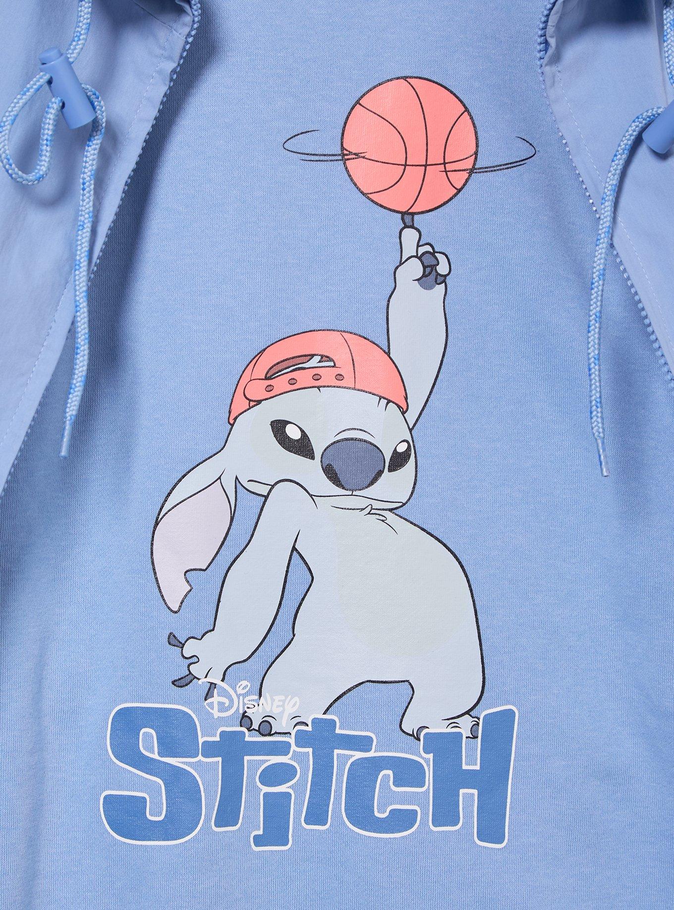 Disney Lilo & Stitch Basketball Color Block Windbreaker - BoxLunch Exclusive