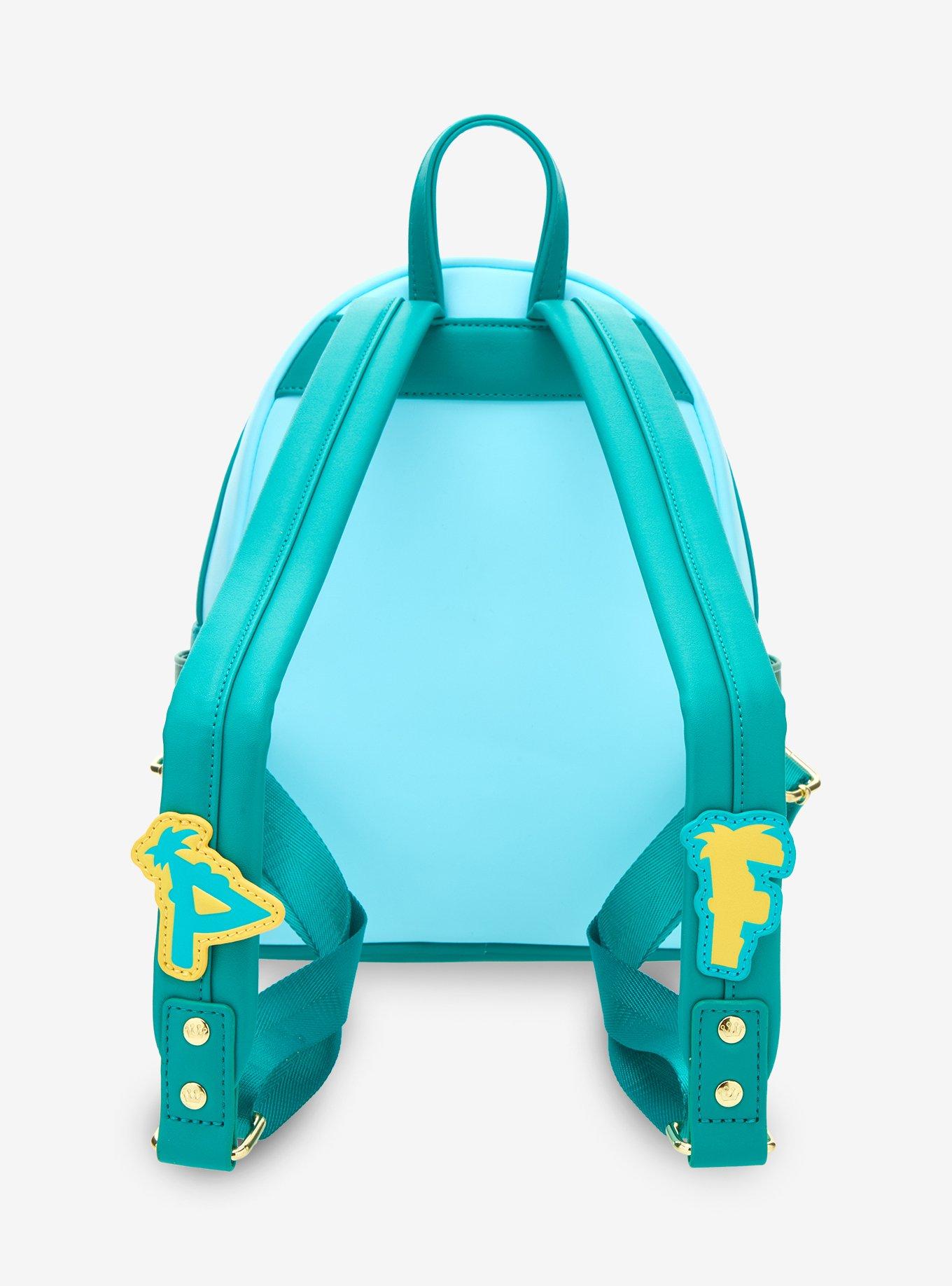 Loungefly Disney Phineas And Ferb Group Mini Backpack, , alternate