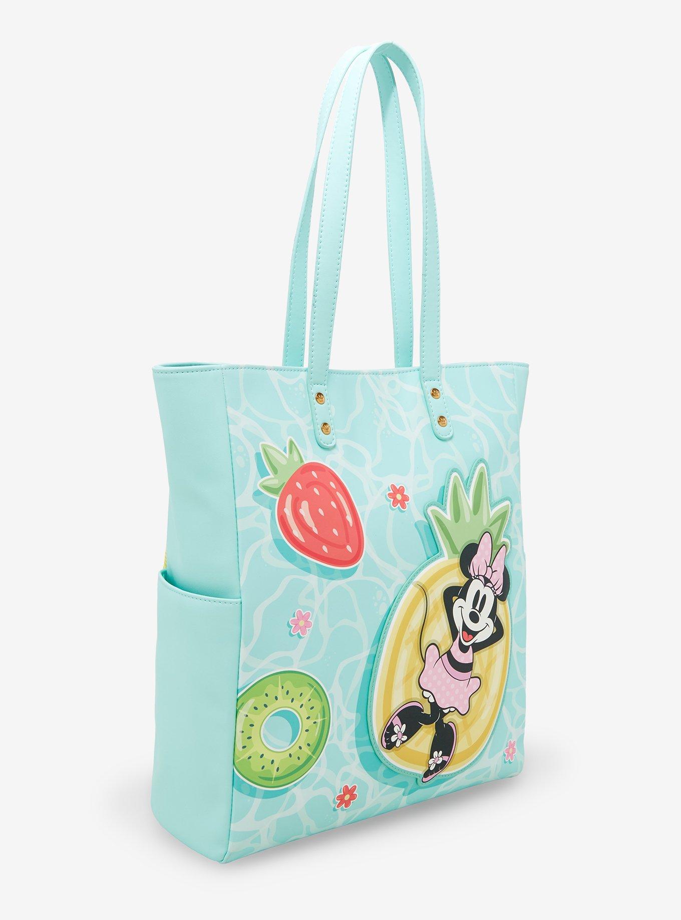 Loungefly Disney Mickey Mouse & Minnie Mouse Beach Tote Bag, , hi-res