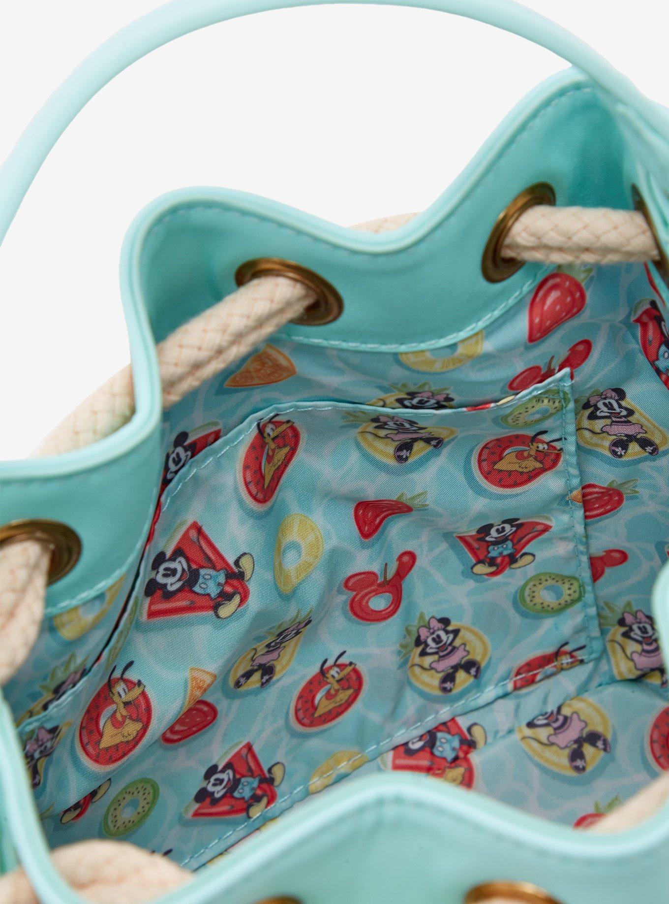 Loungefly Disney Mickey Mouse Pool Floaties Bucket Bag, , alternate