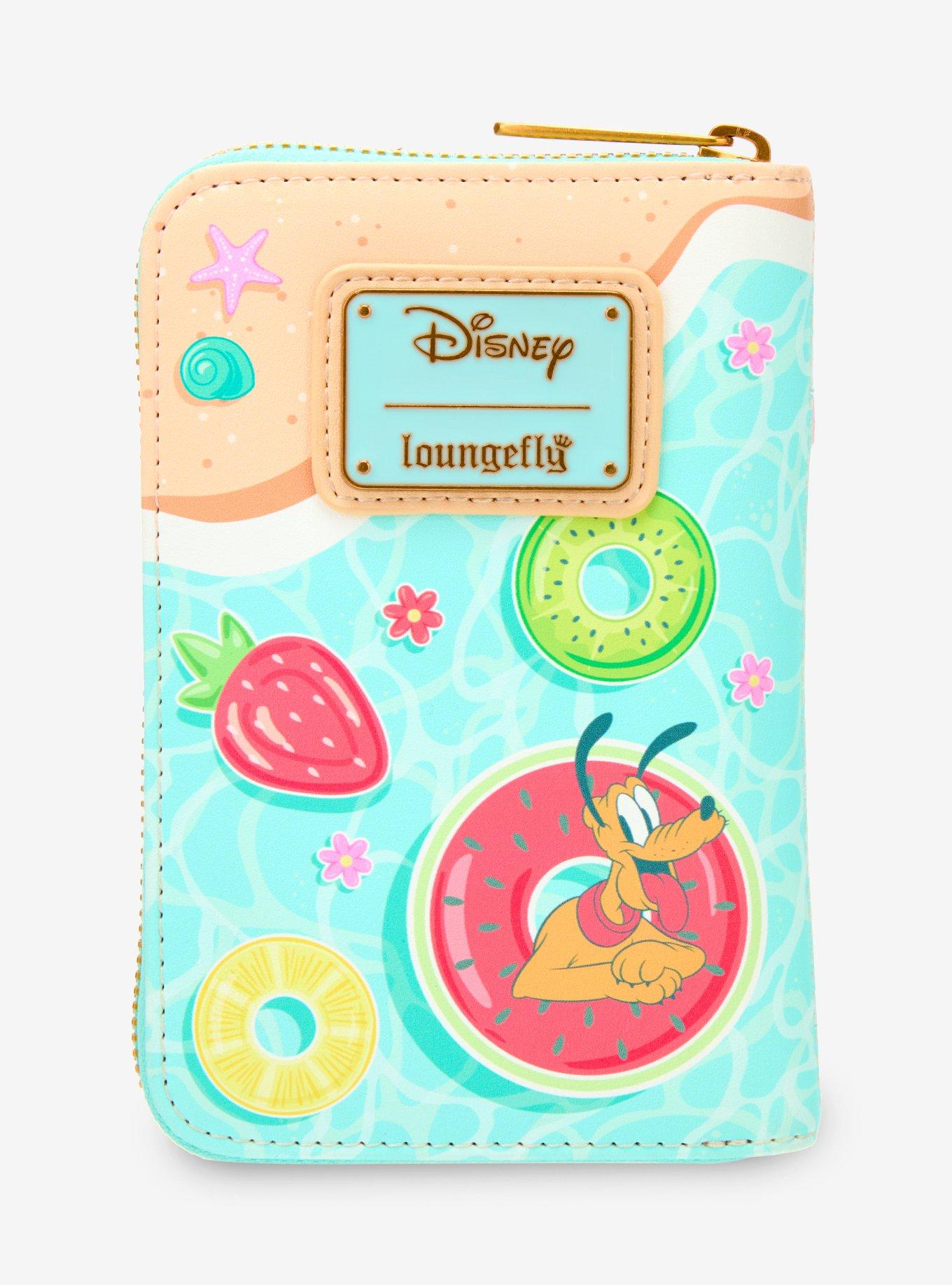 Loungefly Disney Mickey Mouse & Minnie Mouse Beach Zipper Wallet, , alternate