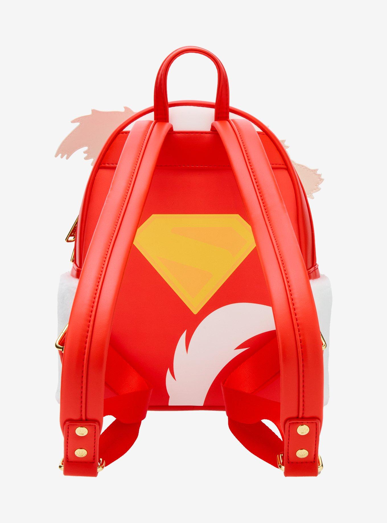 Loungefly DC Comics Supergirl Krypto Mini Backpack With Coin Purse, , alternate